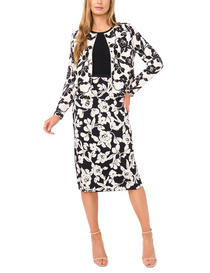 Ted Baker TORY - Rose Jacquard Cardigan WHITE