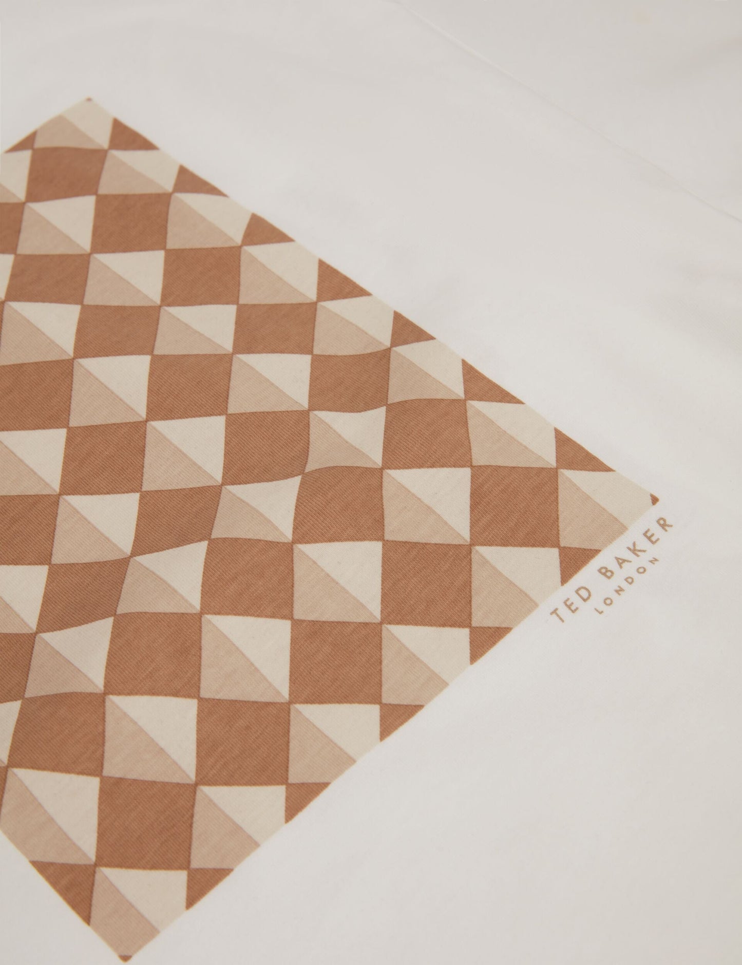 Ted Baker MAYISON Geometric Jersey Top Set 3 Pack TAN