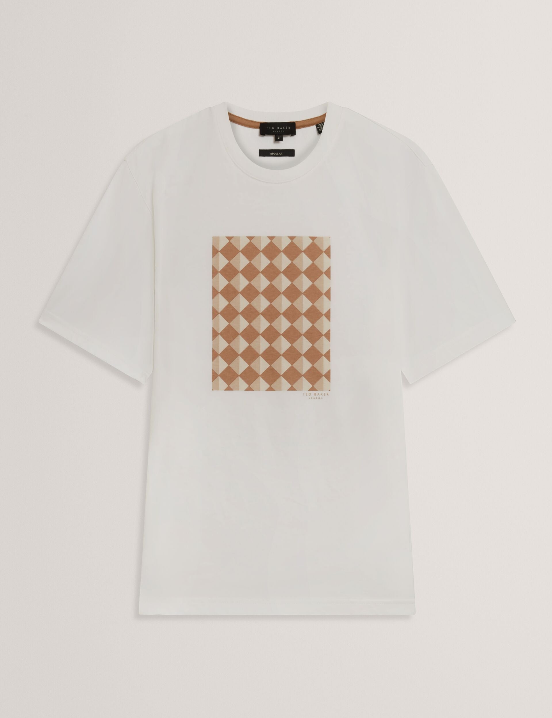 Ted Baker MAYISON Geometric Jersey Top Set 3 Pack TAN