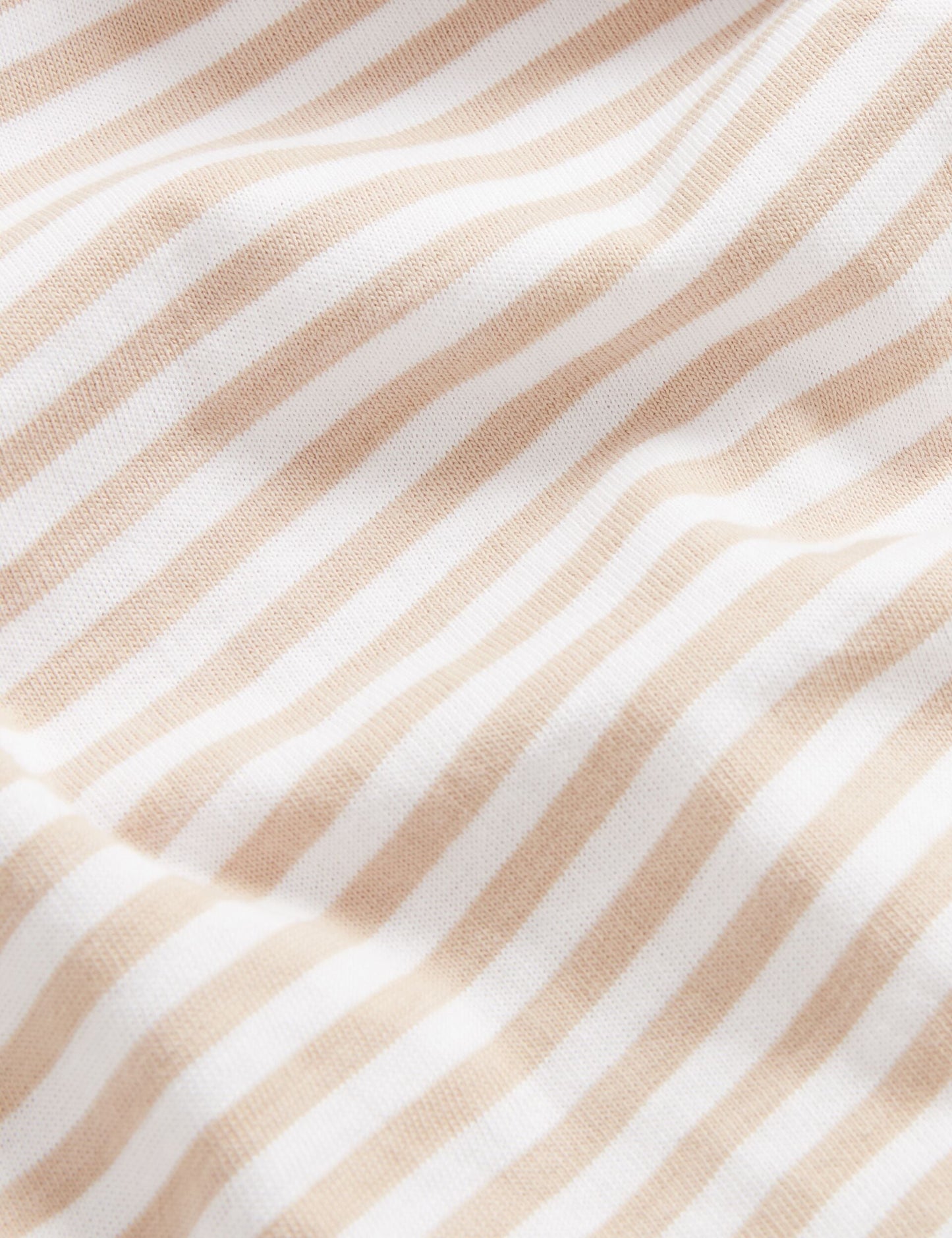 Ted Baker OURME - Classic Stripe Cotton Crew Neck T-Shirt TAUPE