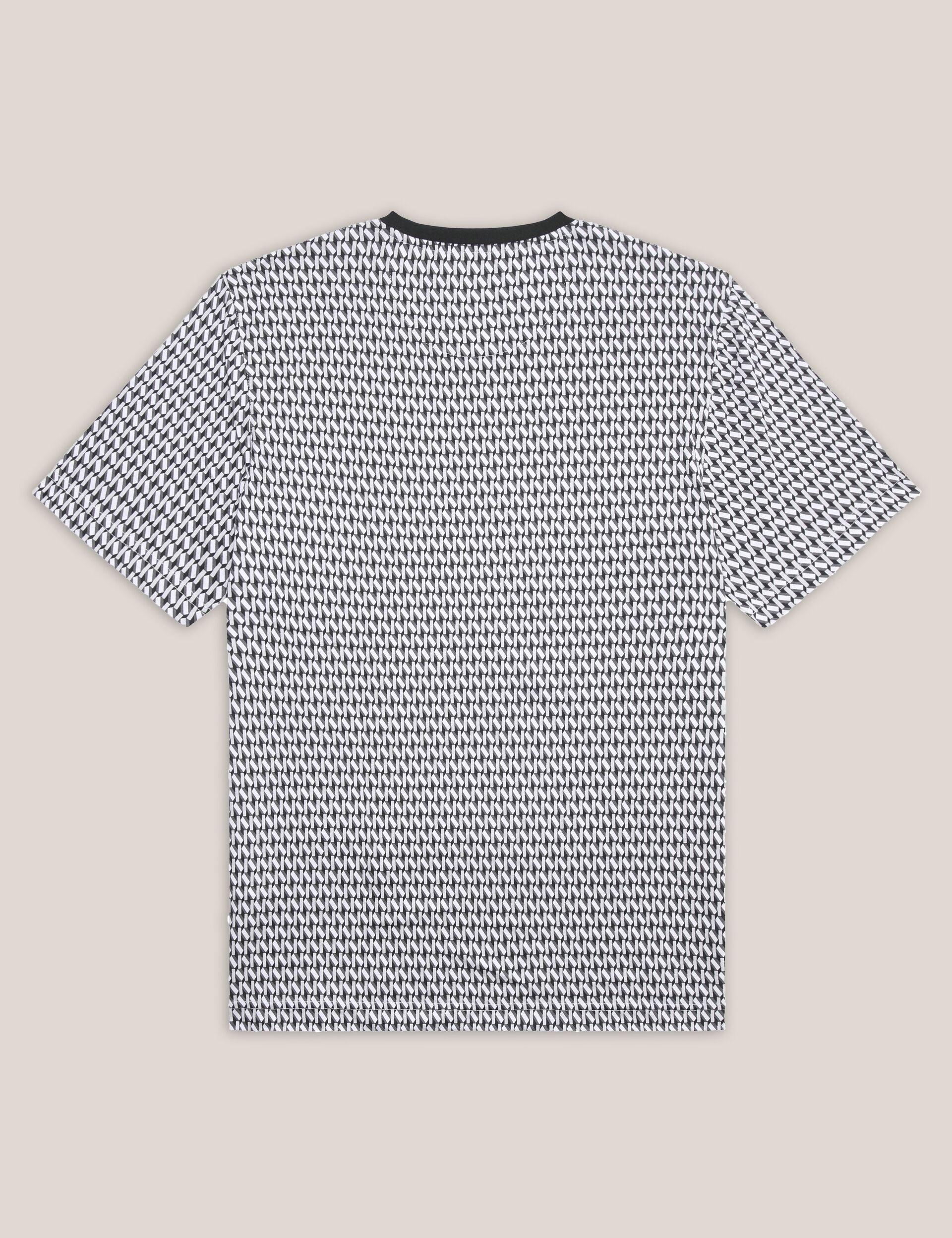 Ted Baker SANGS Geometric Jersey Top Gift Set in Black BLACK