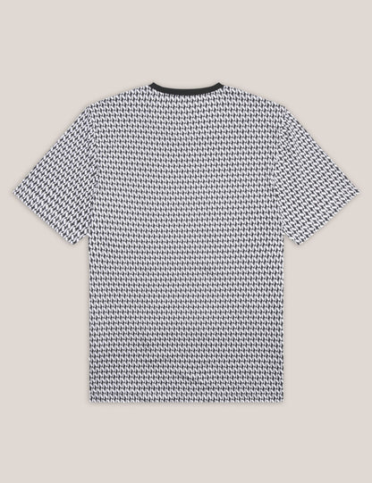 Ted Baker SANGS Geometric Jersey Top Gift Set in Black BLACK