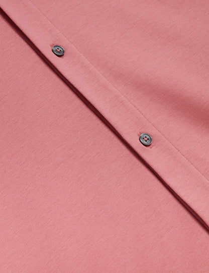 Ted Baker FILLIPP Soft Jersey Button-Through Polo Shirt PINK
