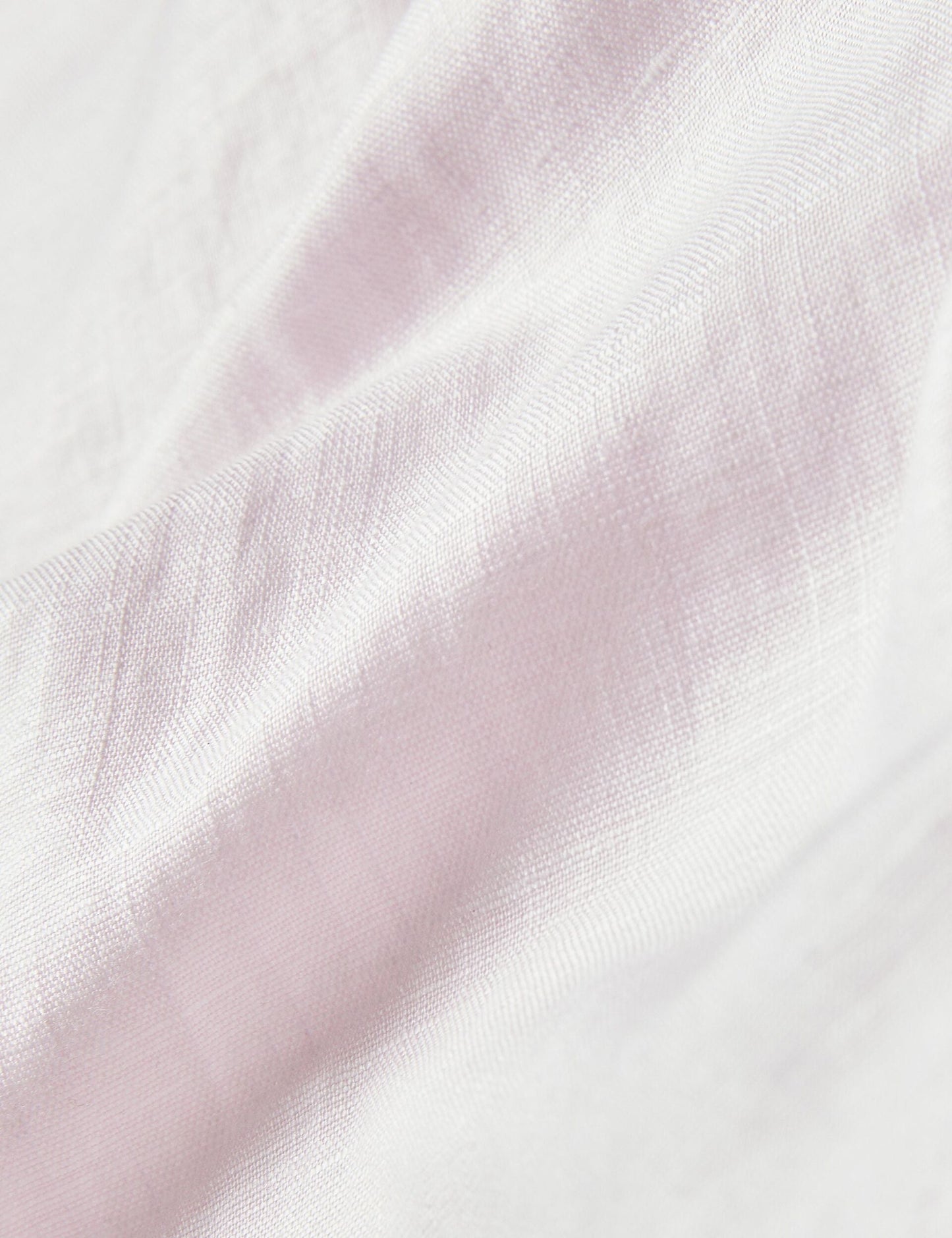 Ted Baker ROMEOS - Pink Regular Fit Cotton Linen Long Sleeve Shirt PINK