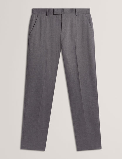 Ted Baker SABATON Slim Fit Stretch Cotton Twill Smart Pants NAVY