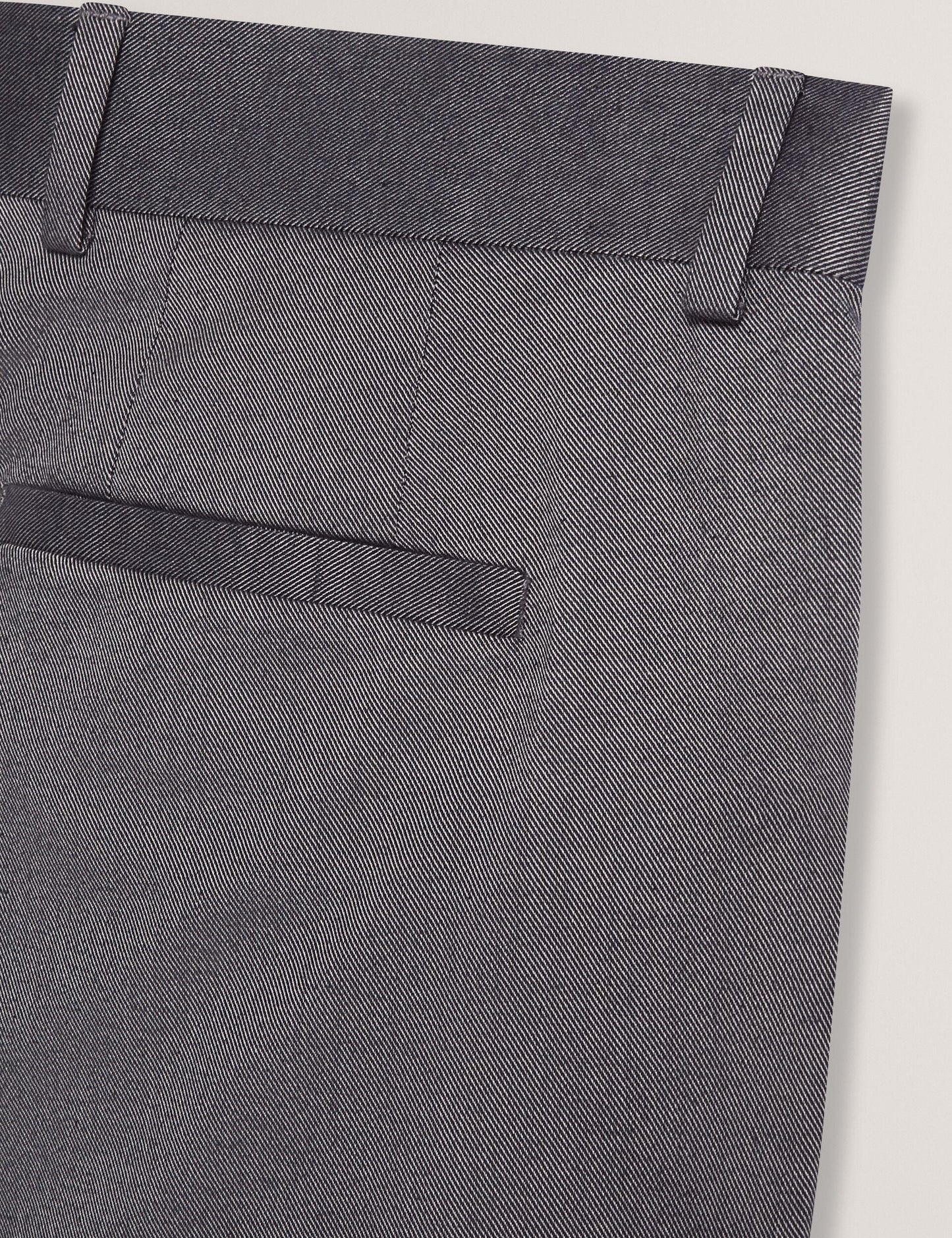 Ted Baker SABATON Slim Fit Stretch Cotton Twill Smart Pants NAVY