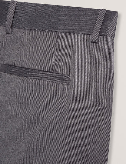 Ted Baker SABATON Slim Fit Stretch Cotton Twill Smart Pants NAVY