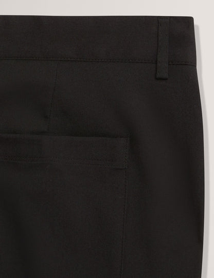 Ted Baker PORTYAL Tapered Stretch Cotton Cargo Pants BLACK