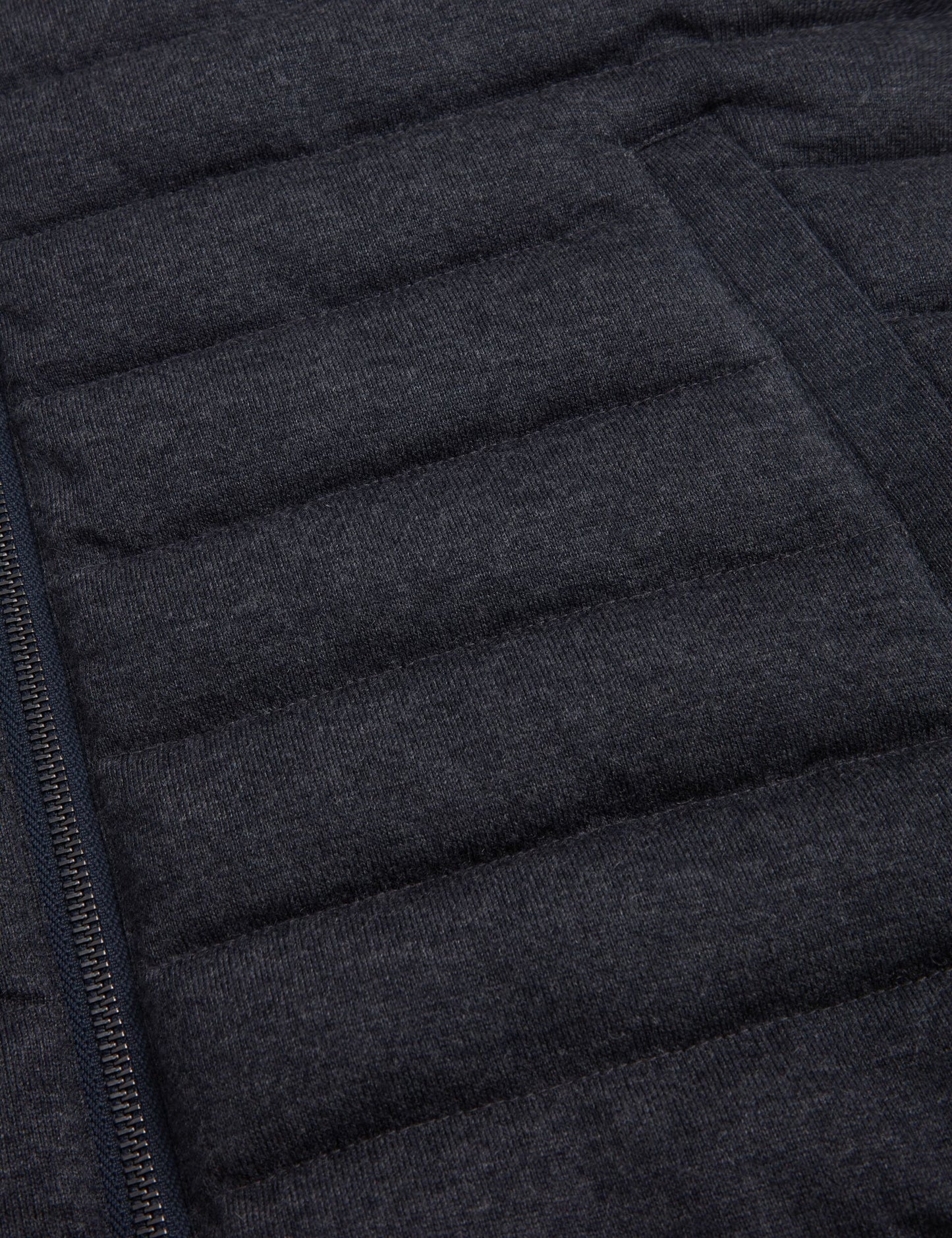 Ted Baker DOPPEL Reversible Fine Knit Quilted Gilet CHARCOAL