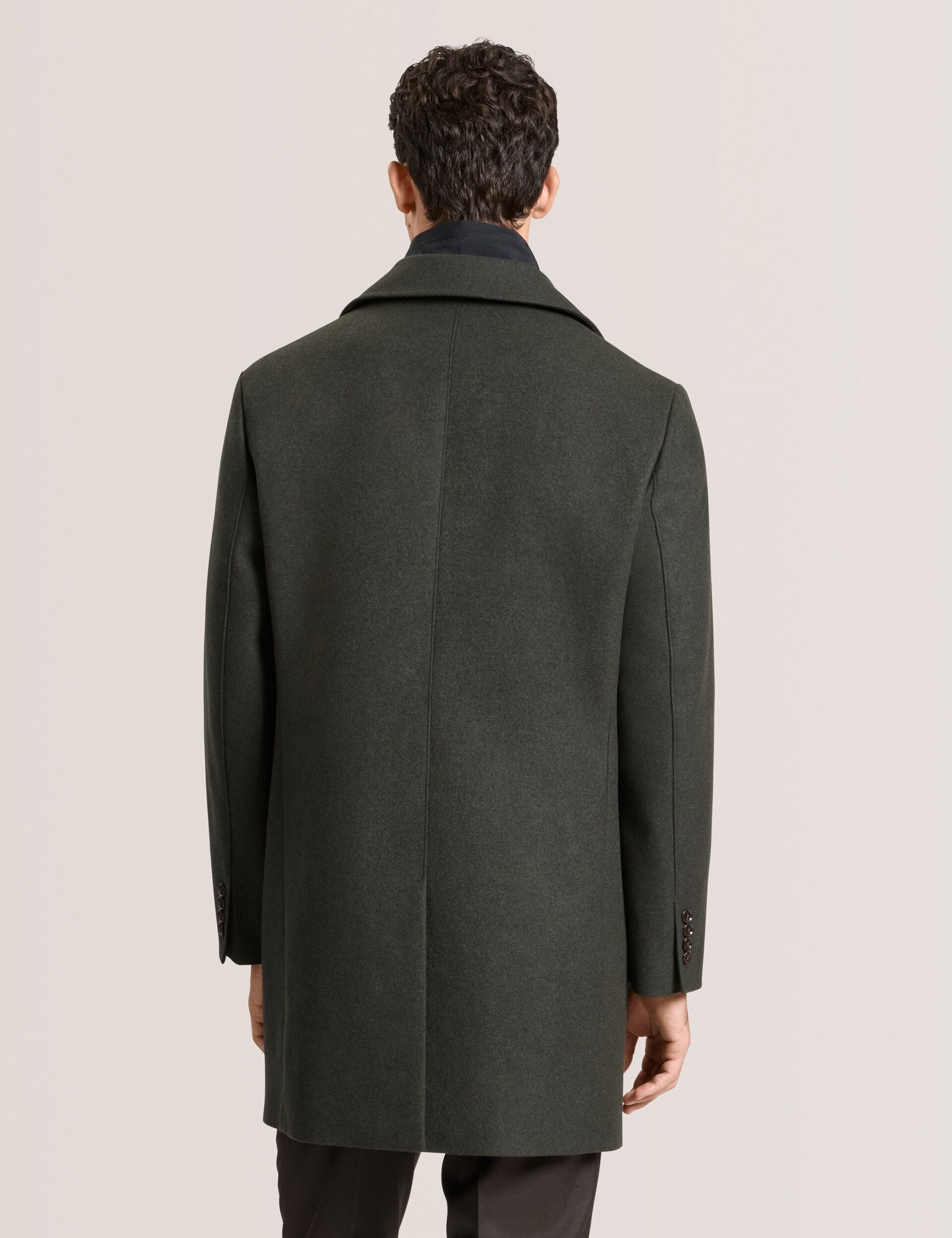 Ted Baker WIMBLEDON - Overcoat with Bib OLIVE
