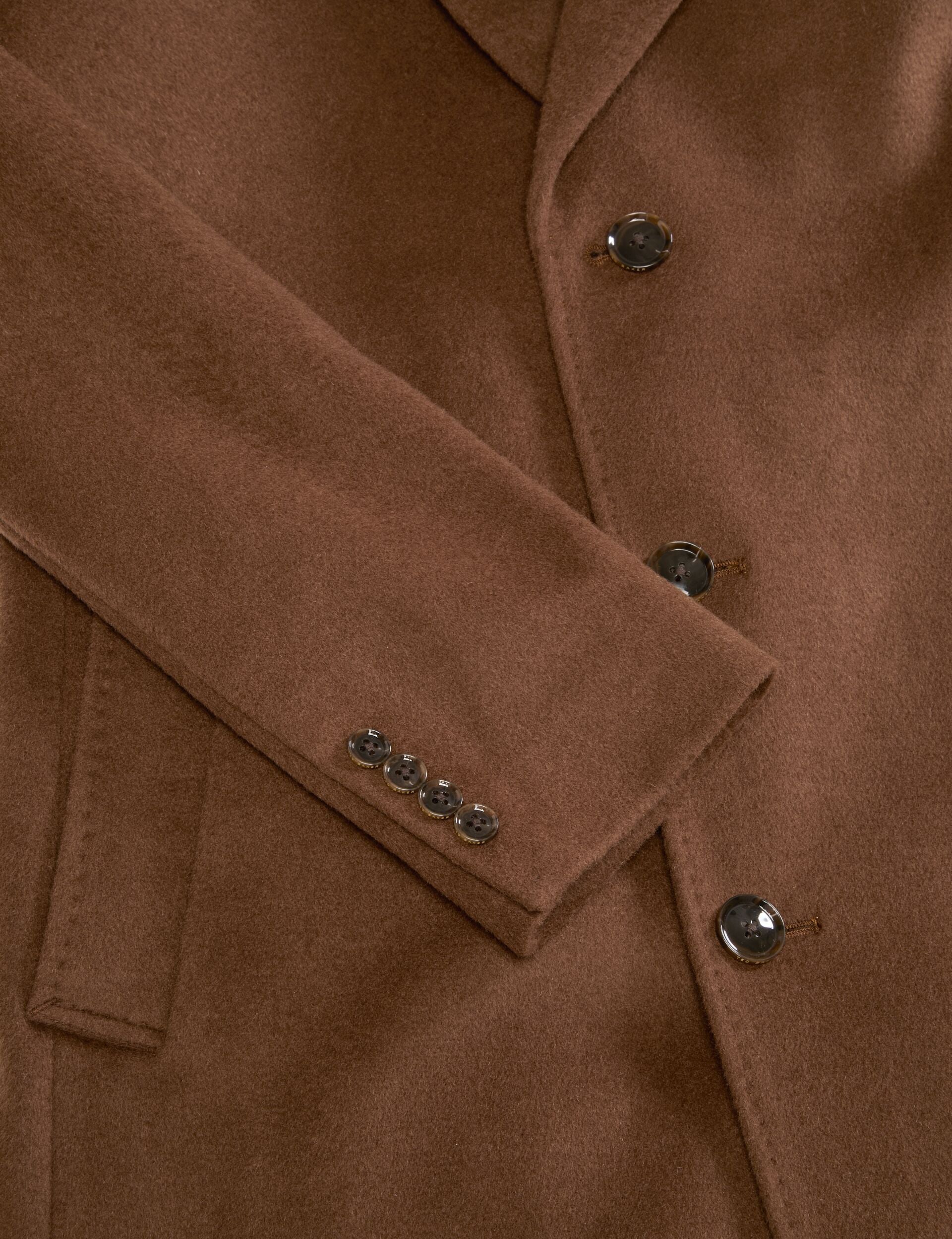 Ted Baker WYSTAN - Overcoat DARK CAMEL