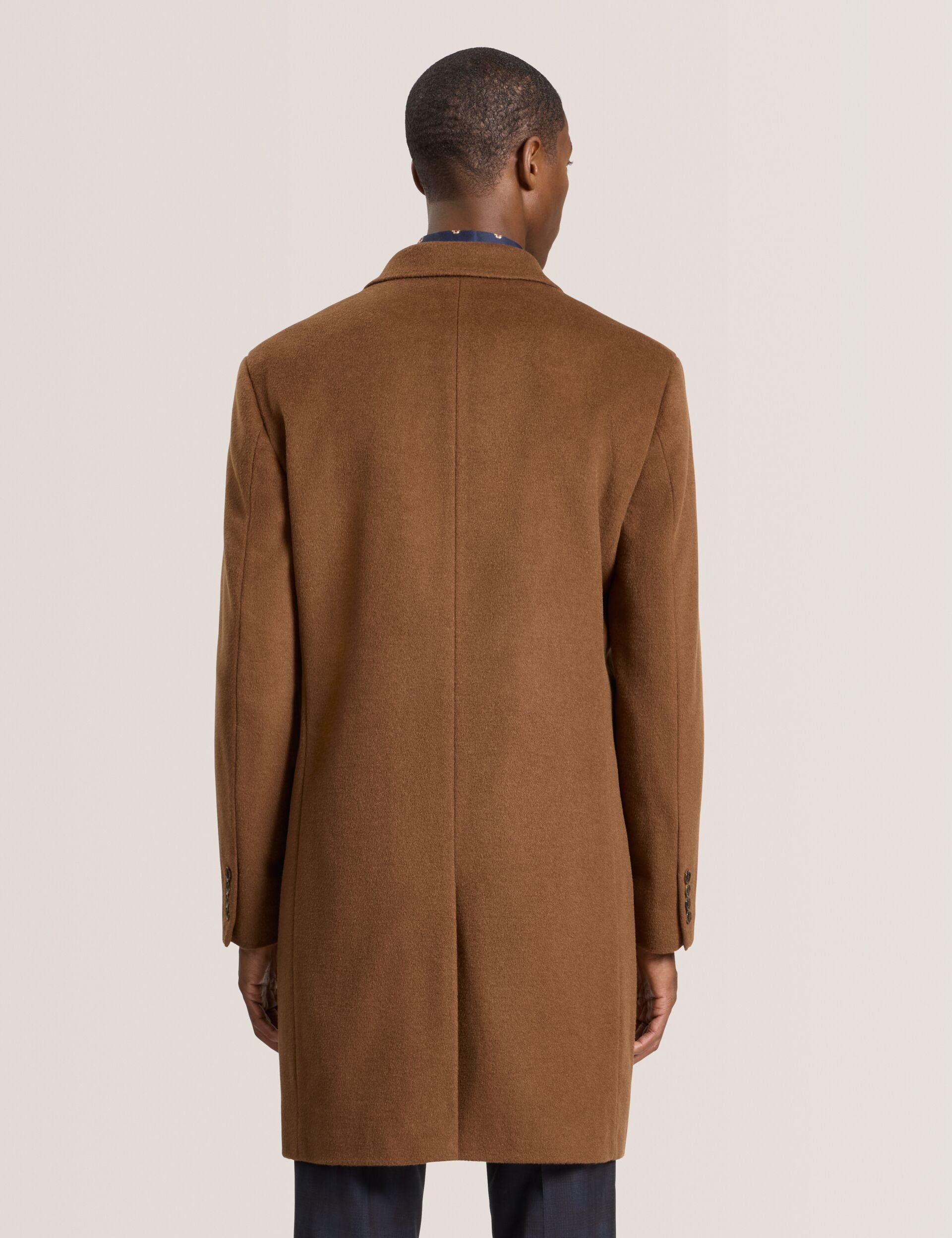 Ted Baker WYSTAN - Overcoat DARK CAMEL