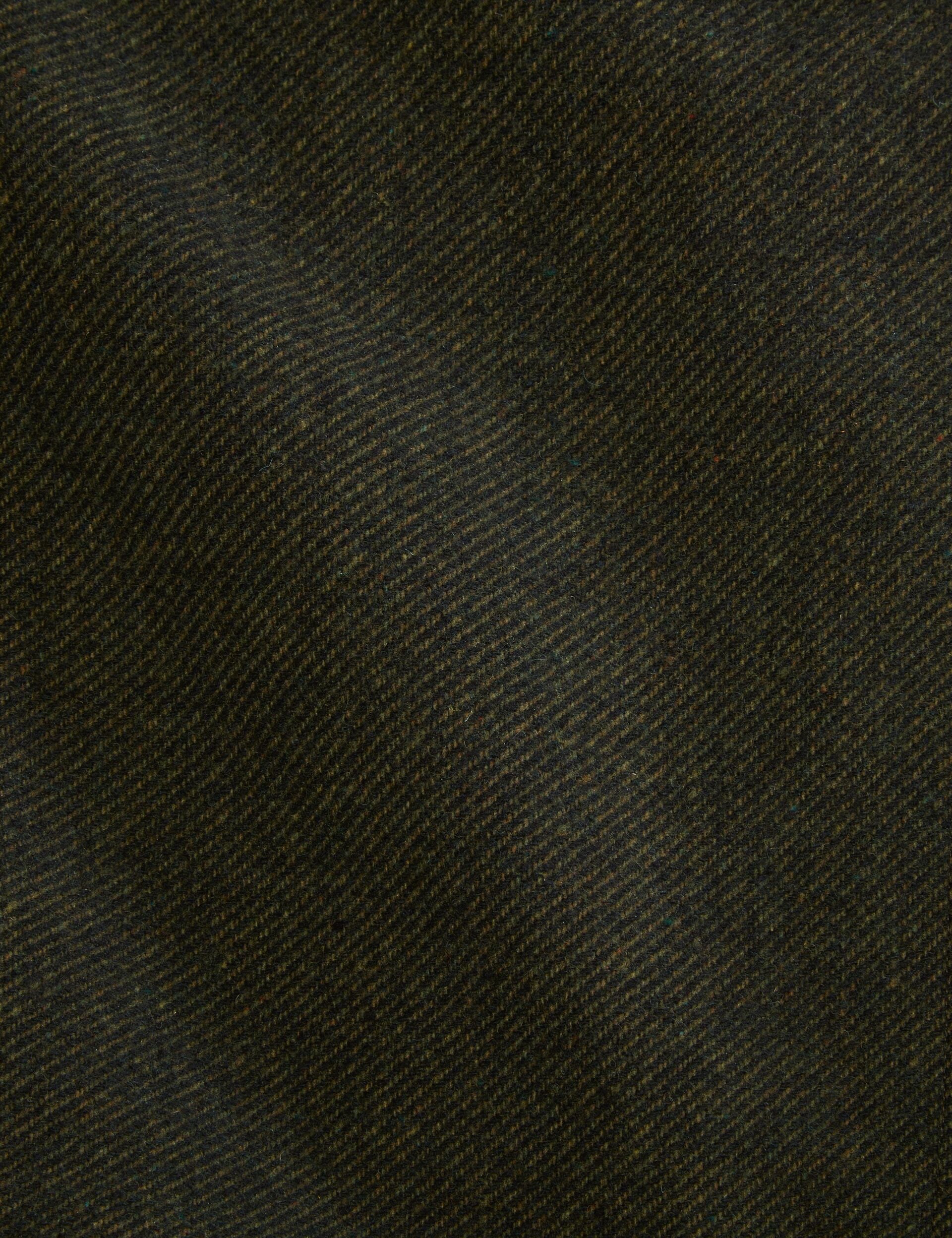 Ted Baker WINDYHILL - Twill Overcoat OLIVE