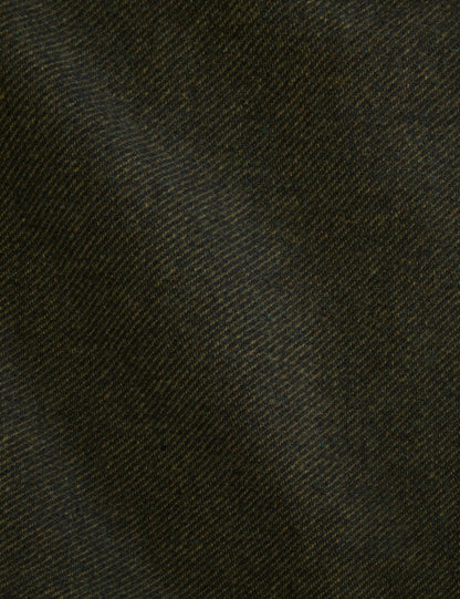 Ted Baker WINDYHILL - Twill Overcoat OLIVE