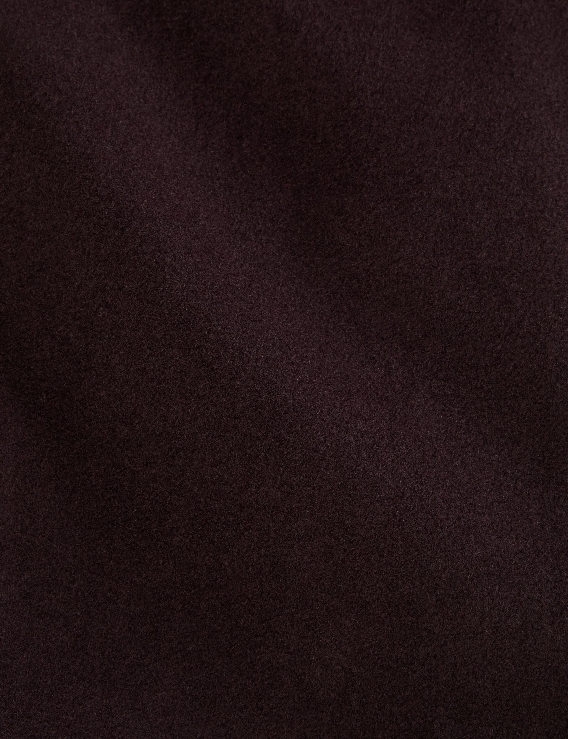 Ted Baker WYSTAN - Overcoat BURGUNDY
