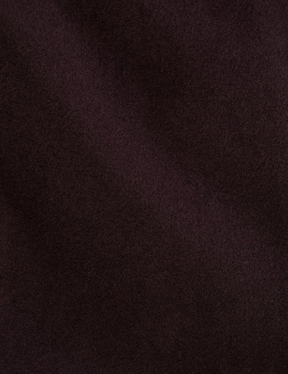 Ted Baker WYSTAN - Overcoat BURGUNDY