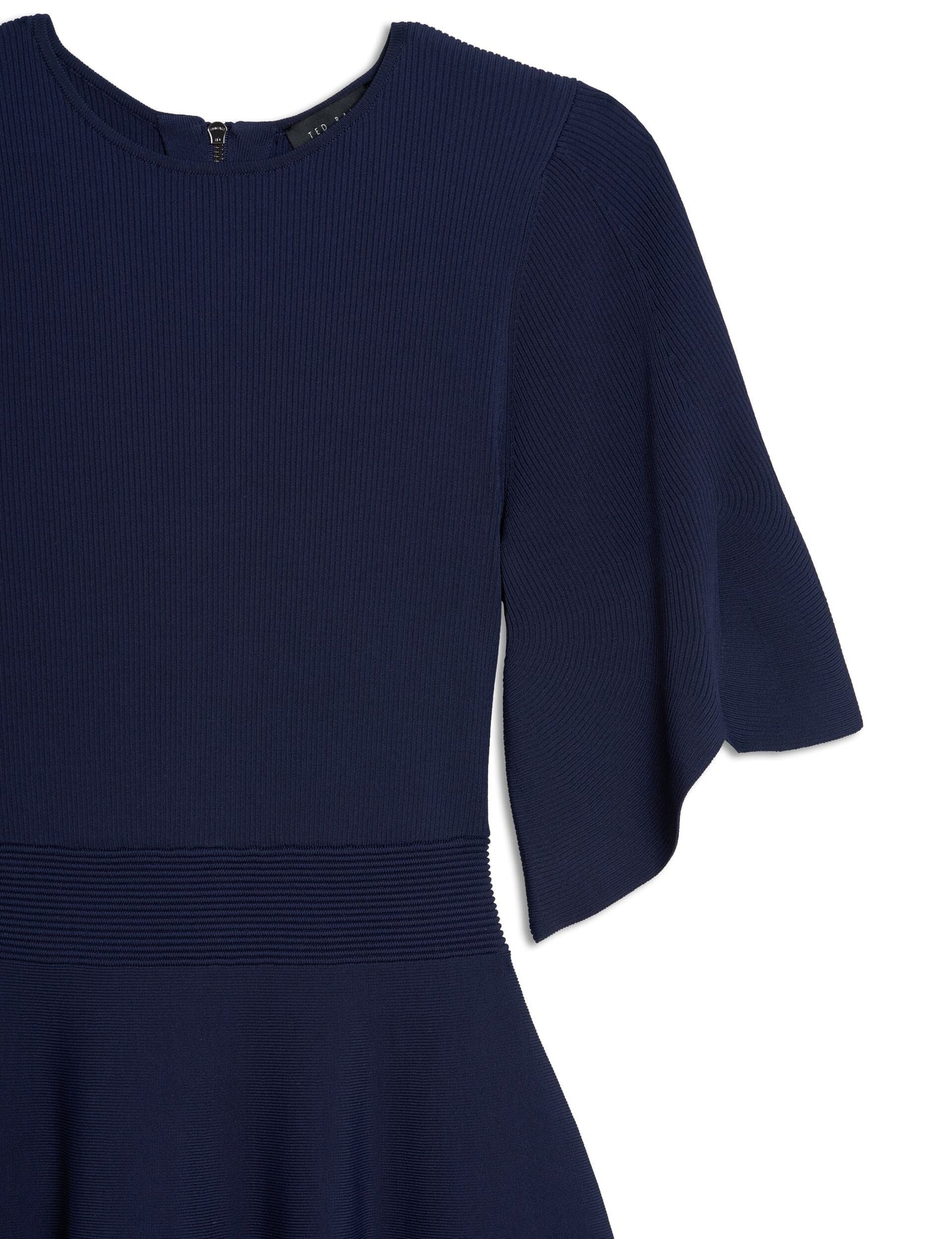 Ted Baker OLIVIHA - Fit-and-Flare Mini Dress NAVY