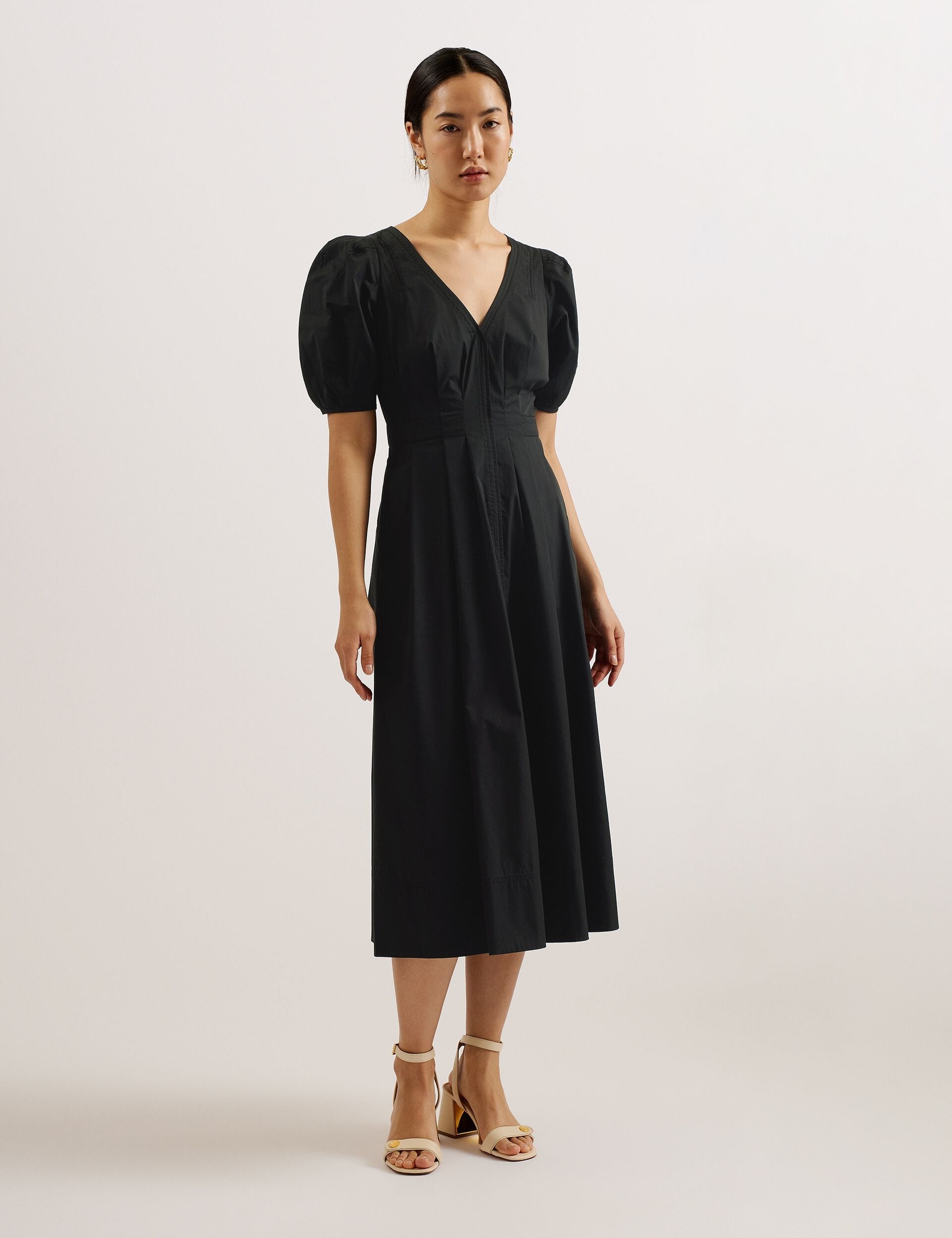 Ted Baker LEDRA - Midi Dress BLACK
