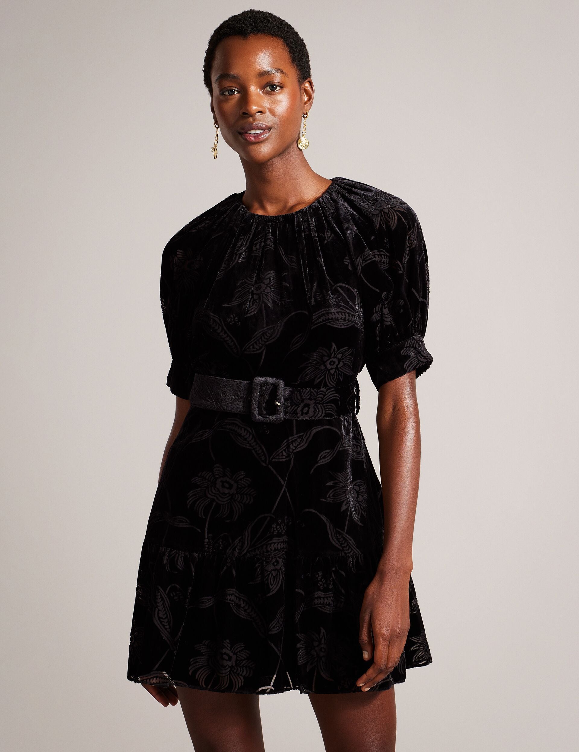 Ted Baker TILLIIY - Mini Dress BLACK