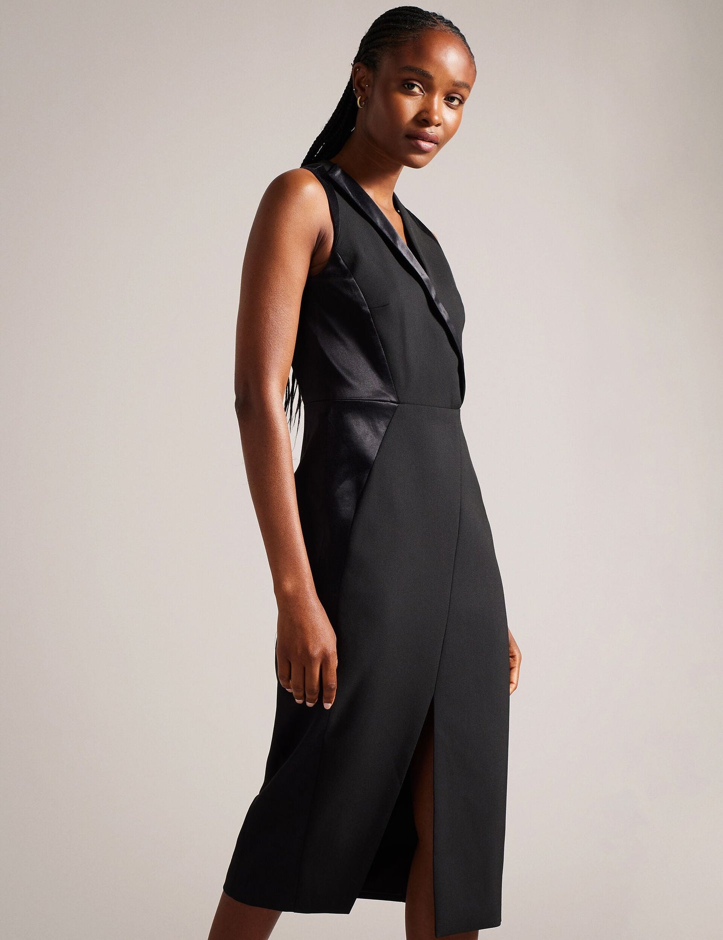 Ted Baker ARIAALD - Midi Dress BLACK