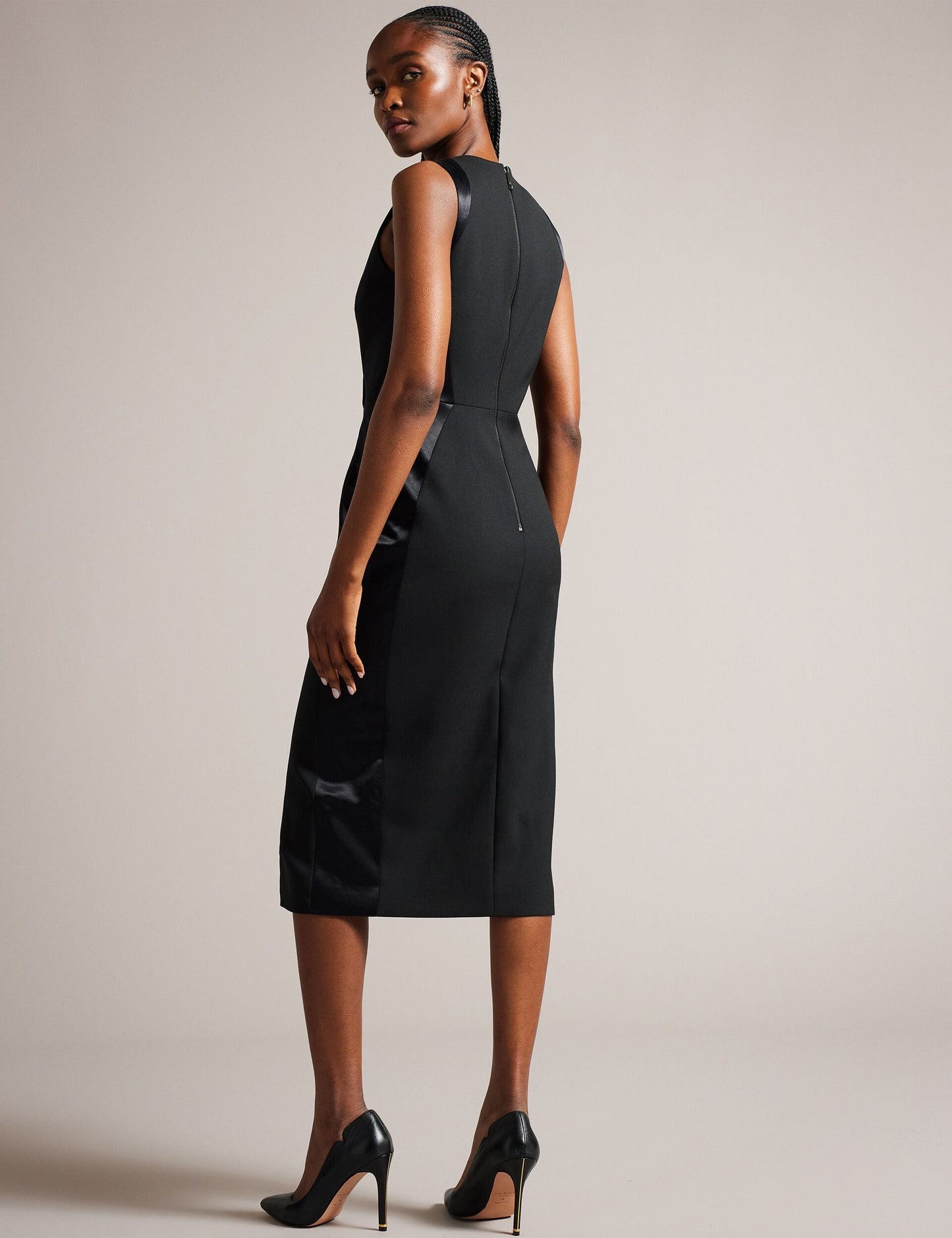 Ted Baker ARIAALD - Midi Dress BLACK