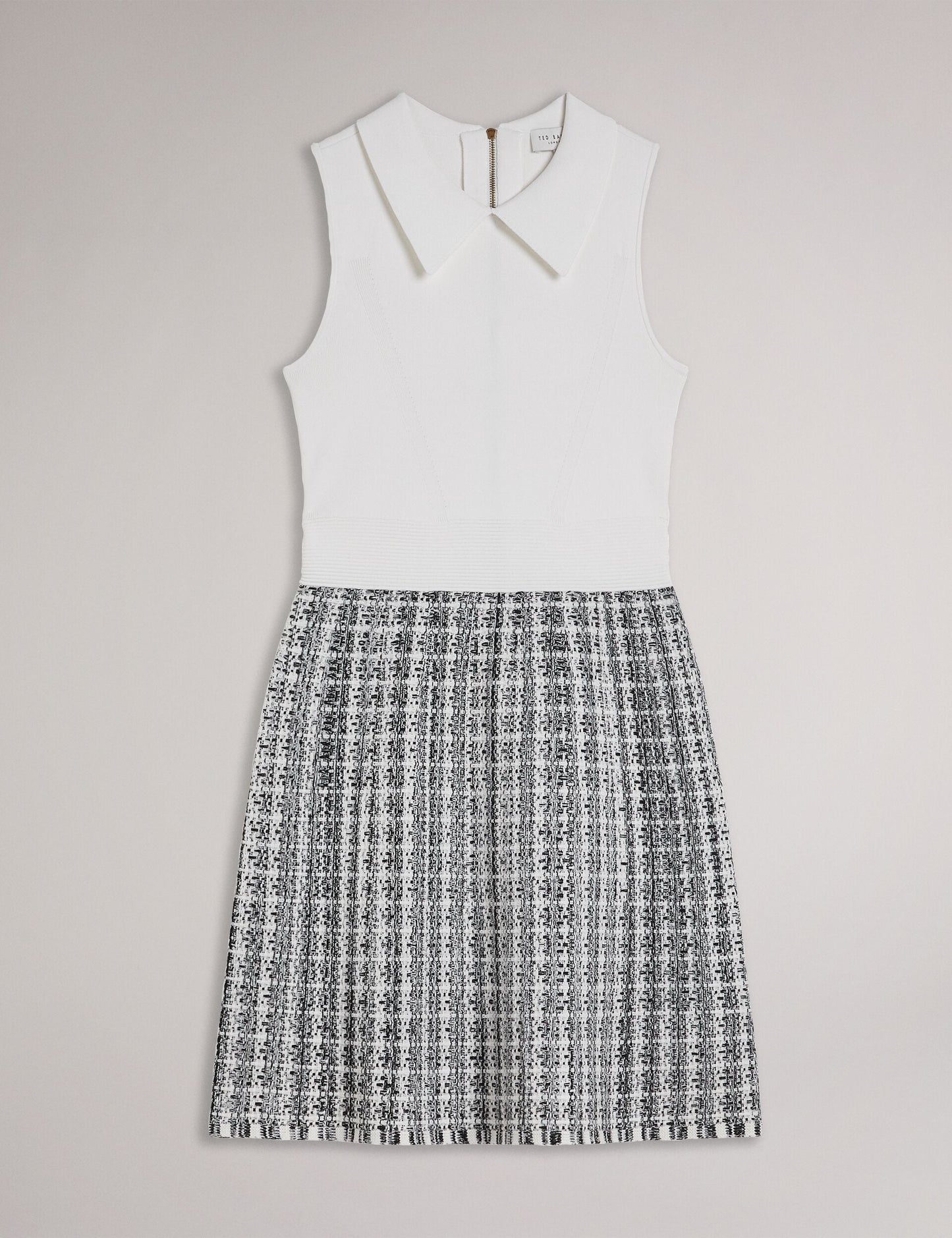 Ted Baker DIVEENA - Mini Dress NATURAL