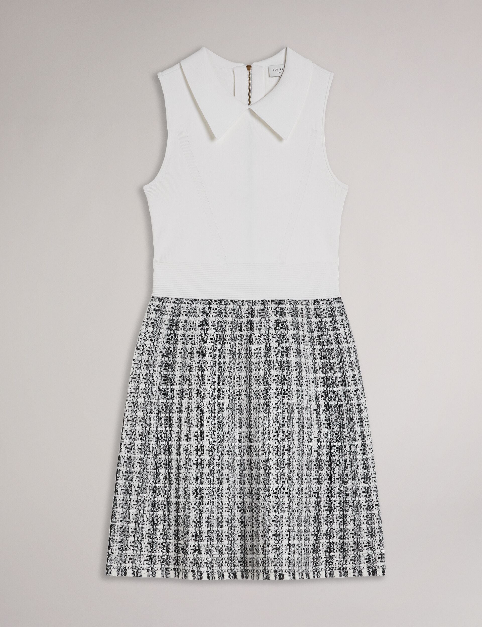 Ted Baker DIVEENA - Mini Dress NATURAL