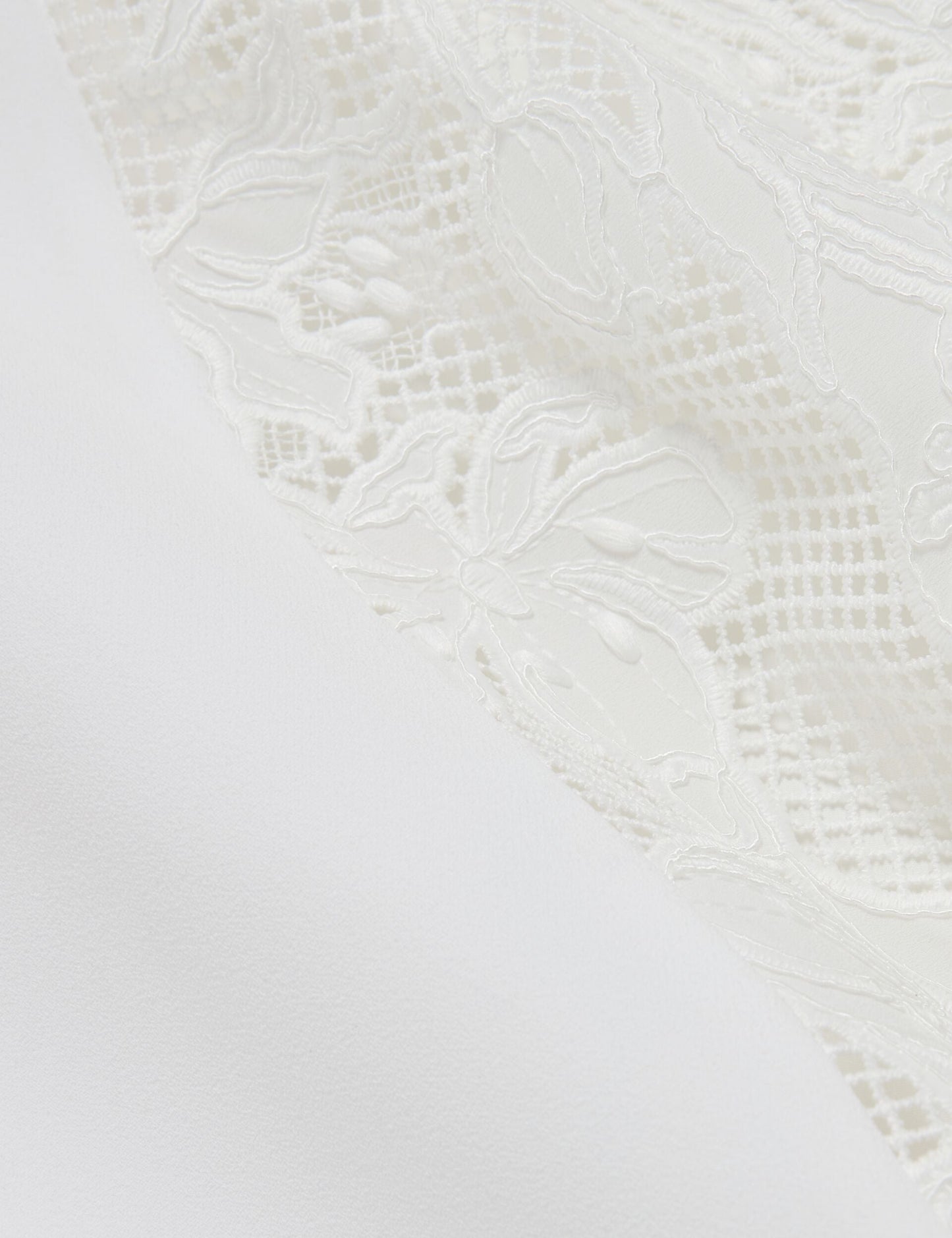 Ted Baker SLEEVELESS LACE APPLIQUE MIDI DRESS - White WHITE