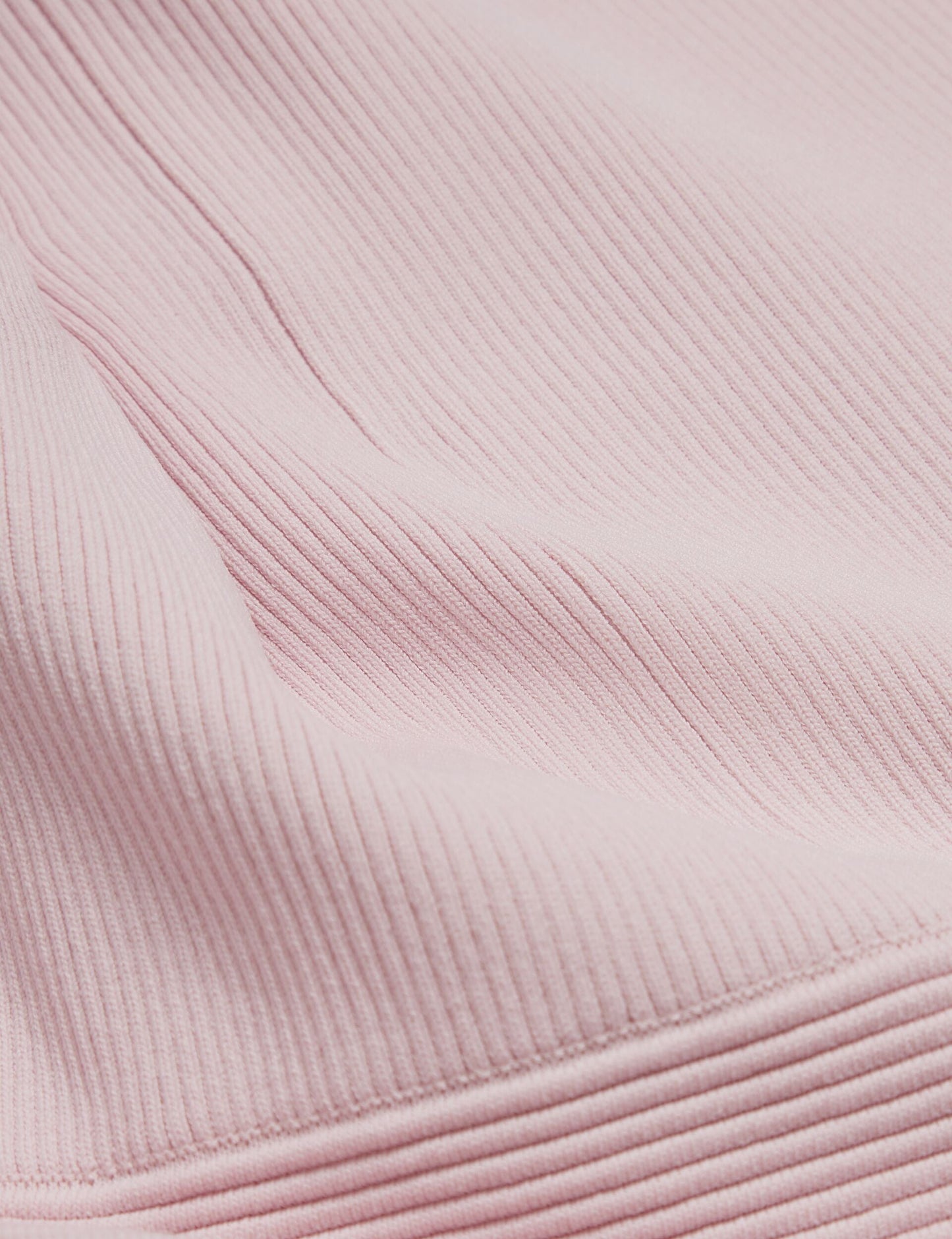 Ted Baker JESCKA - Structured Puff Sleeve Knitted Skater Dress LIGHT PINK