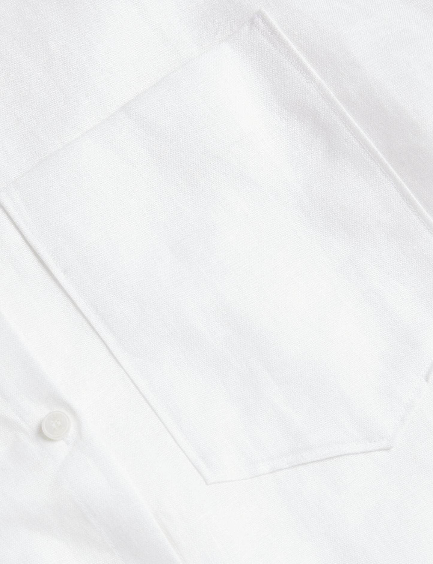 Ted Baker TOLOCA - Oversized Linen Shirt WHITE