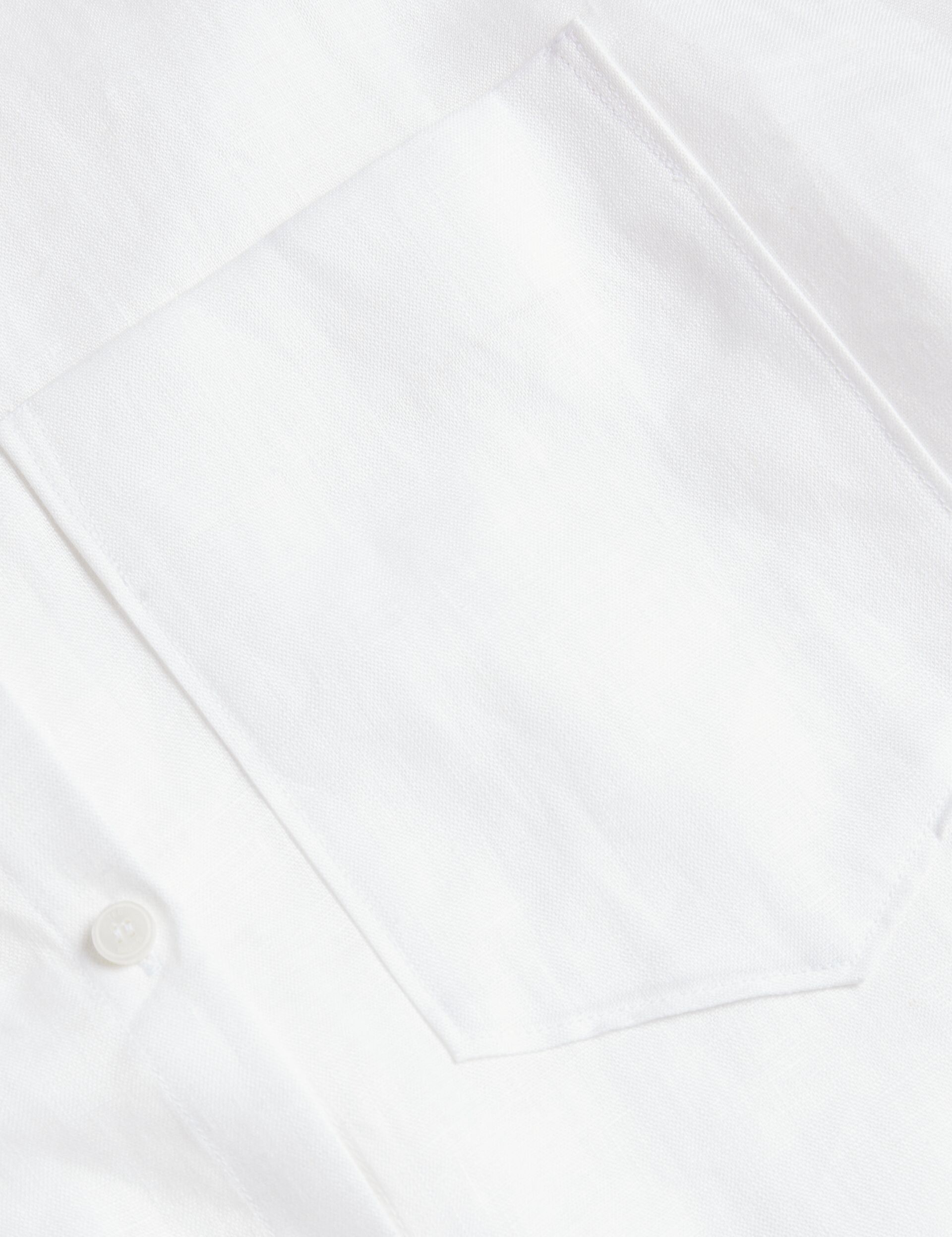 Ted Baker TOLOCA - Oversized Linen Shirt WHITE