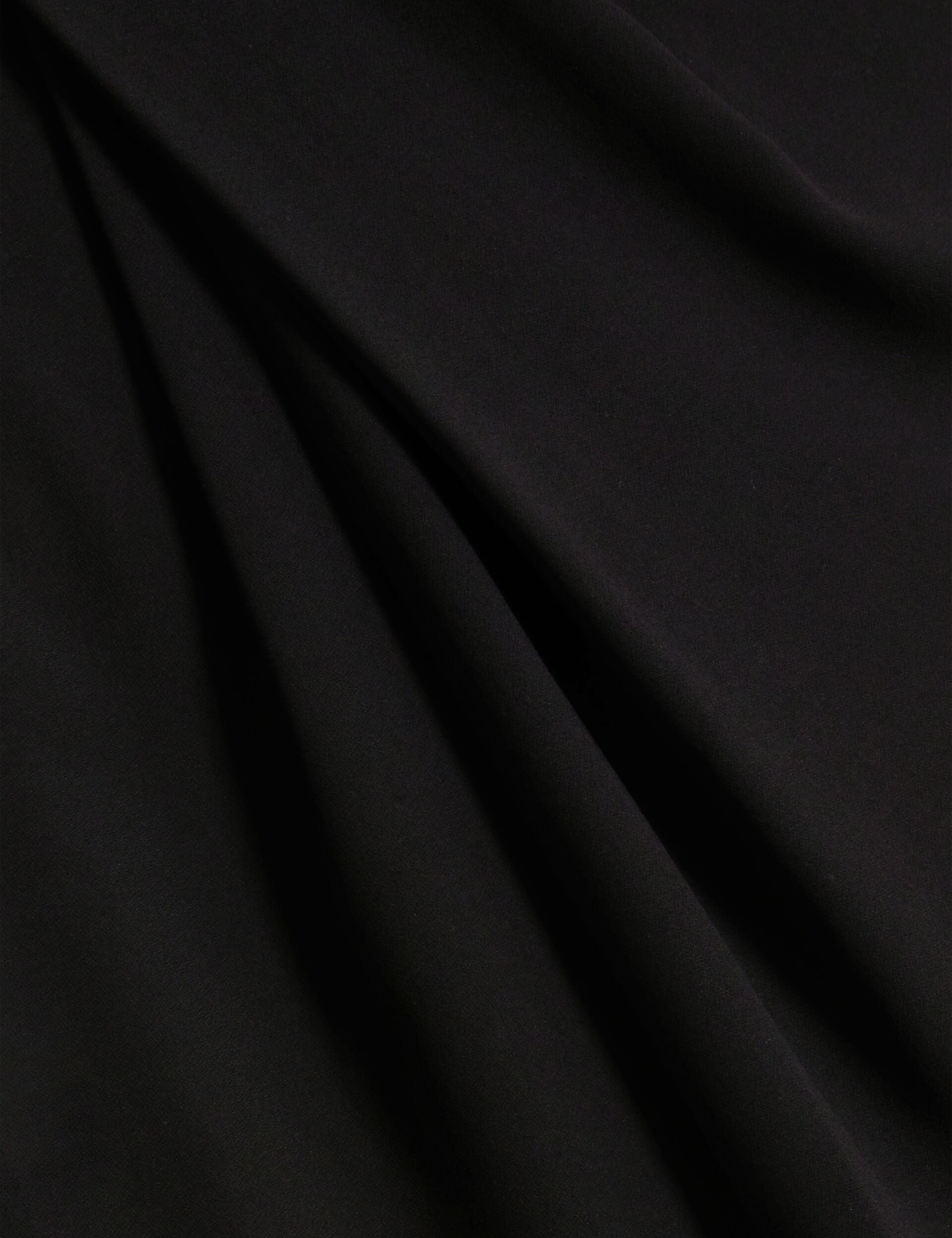Ted Baker ICANA - Draped Front Asymmetric Sleeveless Top BLACK