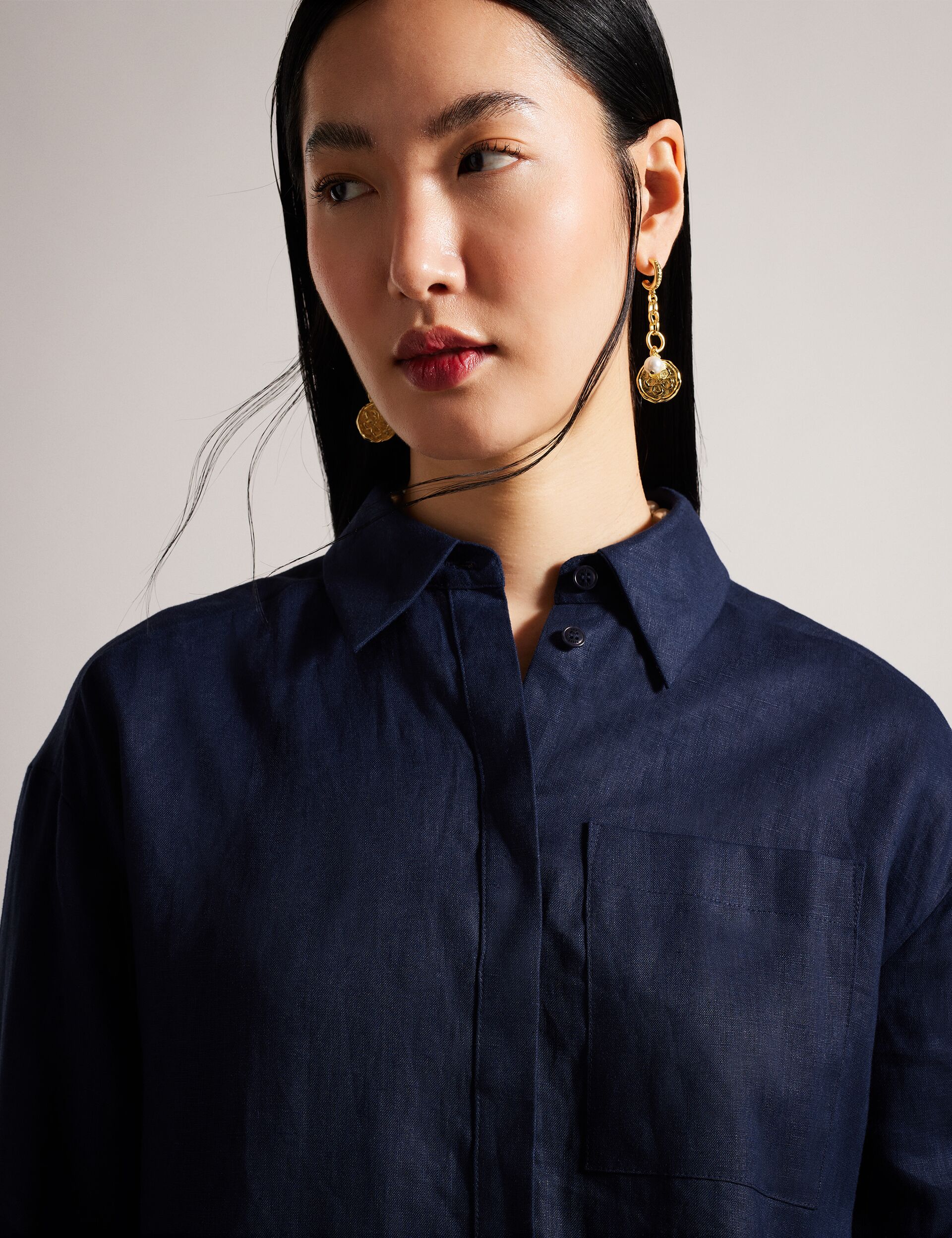 Ted Baker DORAHH - Shirt NAVY