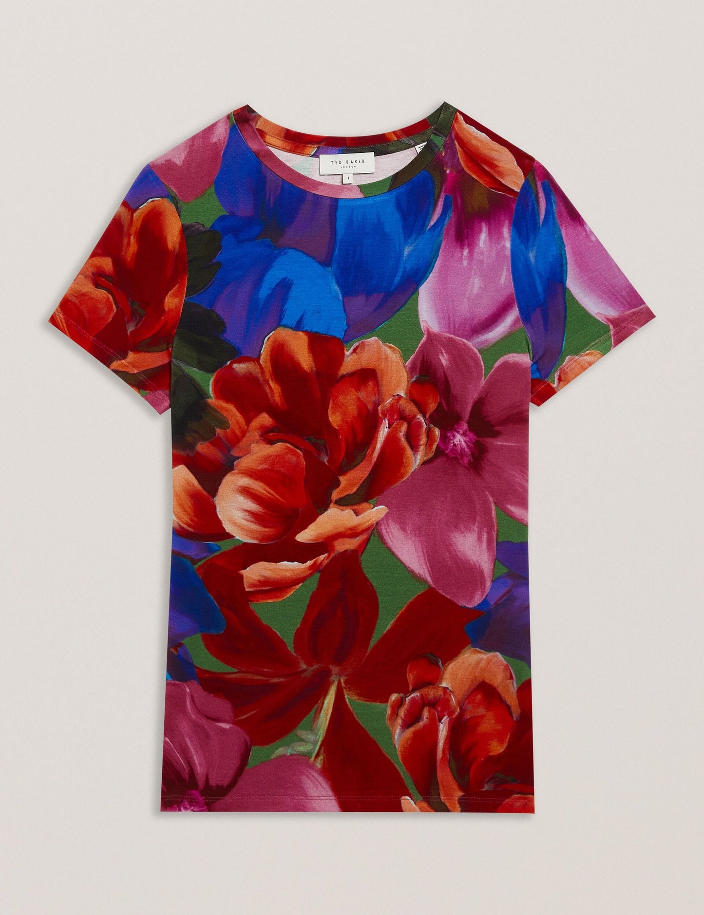 Ted Baker JUHANA Floral T Shirt MULTICOLOUR