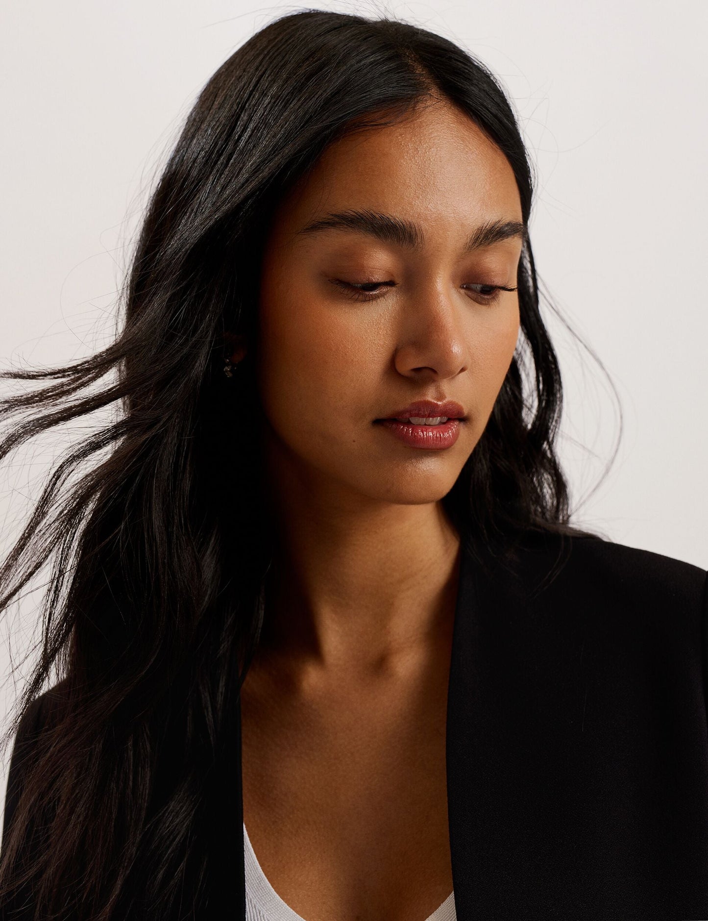 Ted Baker POPSY - 3/4 Sleeve Crop Jacket BLACK