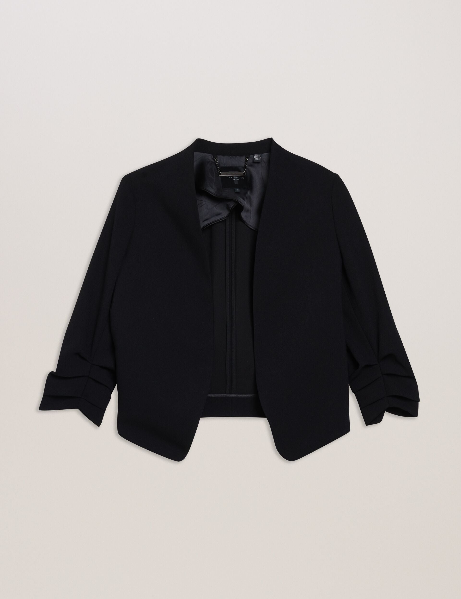 Ted Baker POPSY - 3/4 Sleeve Crop Jacket BLACK
