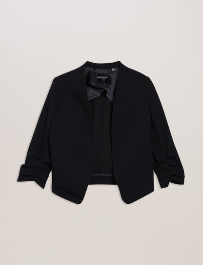 Ted Baker POPSY - 3/4 Sleeve Crop Jacket BLACK