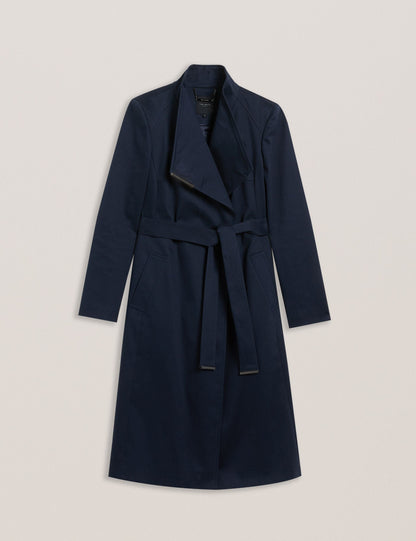 Ted Baker ROSINA - Wrap Coat DARK BLUE