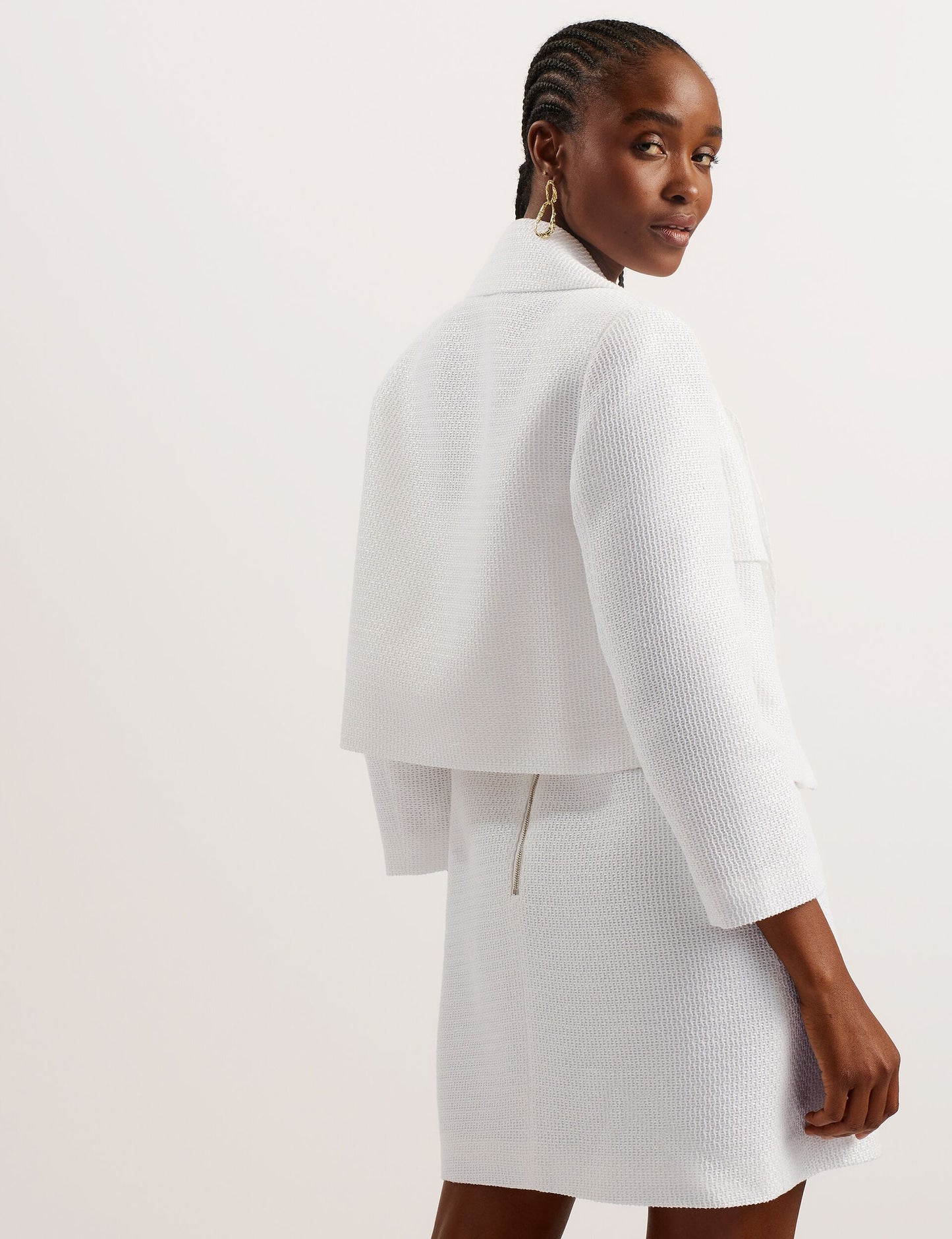 Ted Baker SHIROI - Tailored Jacket WHITE