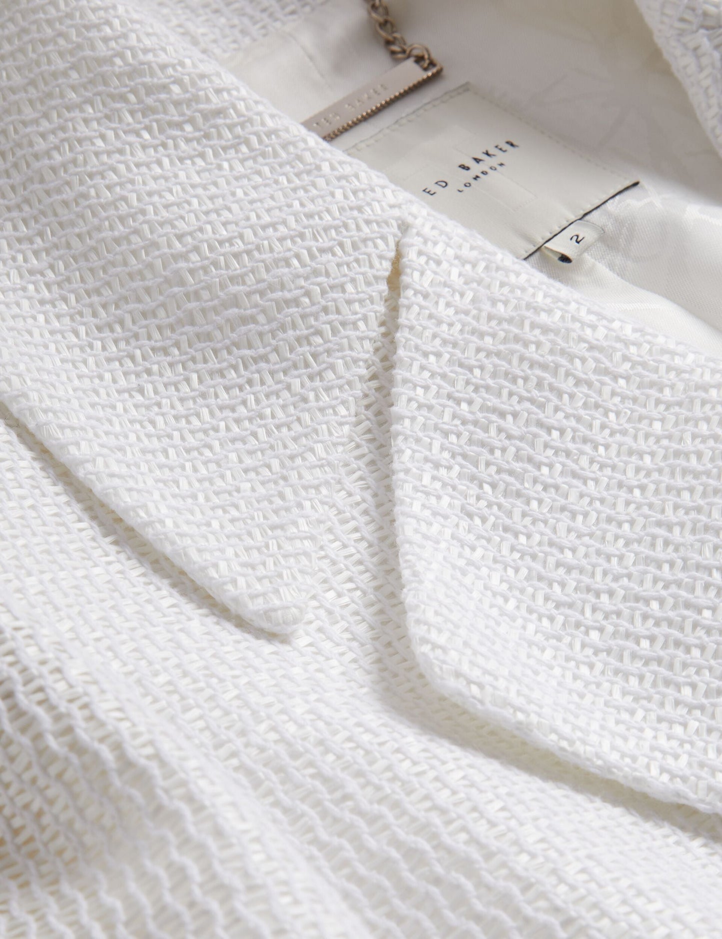 Ted Baker SHIROI - Tailored Jacket WHITE