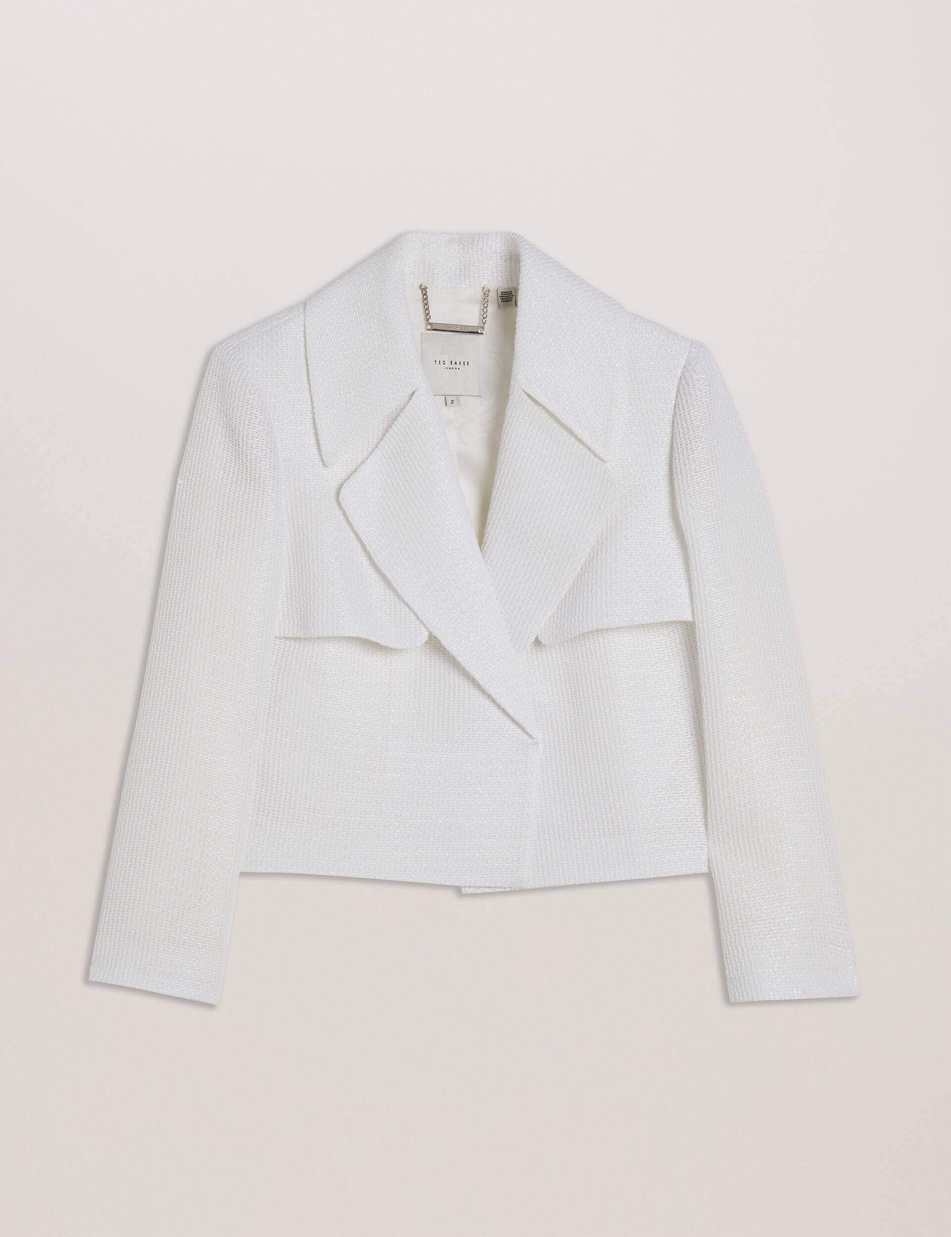 Ted Baker SHIROI - Tailored Jacket WHITE