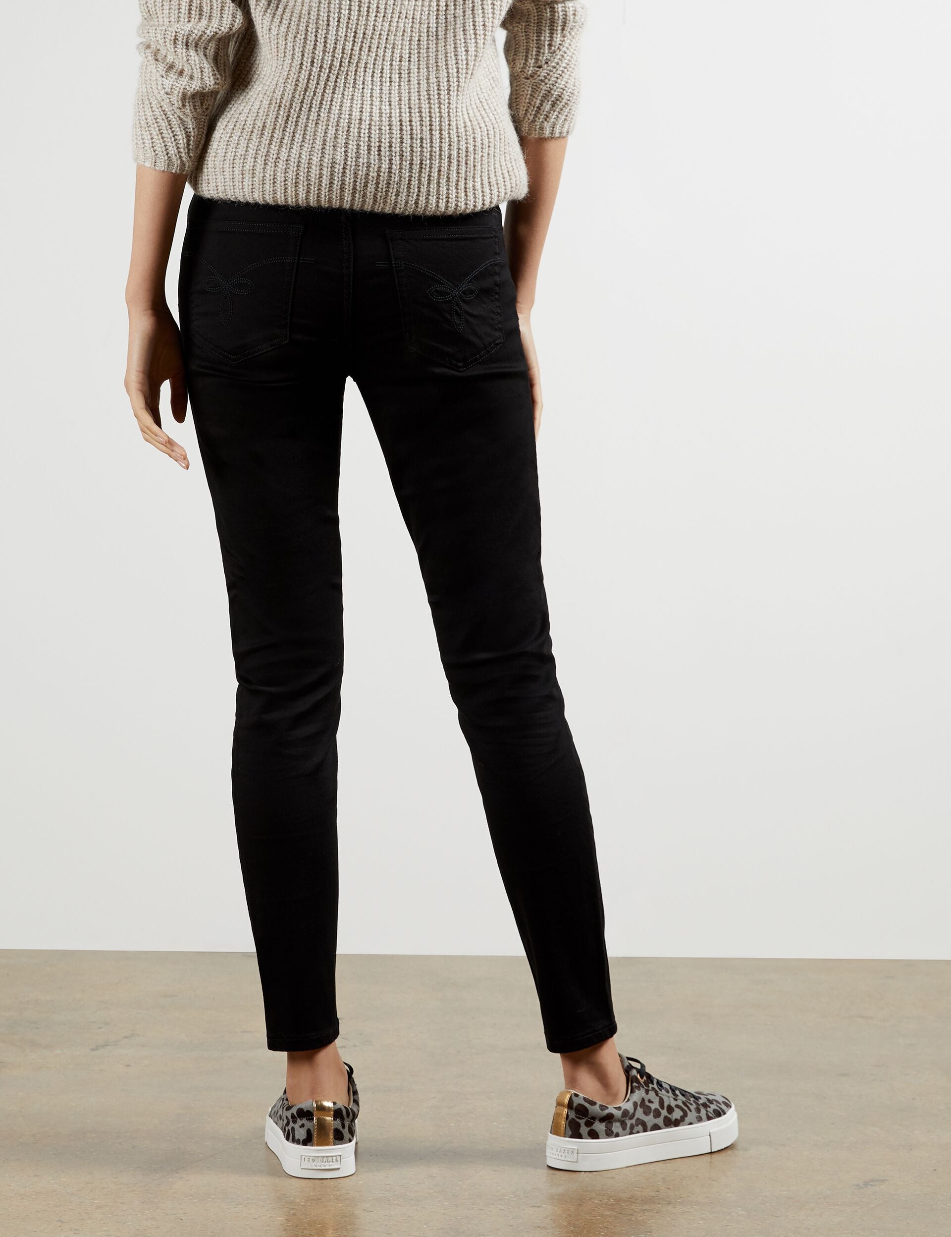 Ted Baker DUVV - Knitted Jumper JET BLACK