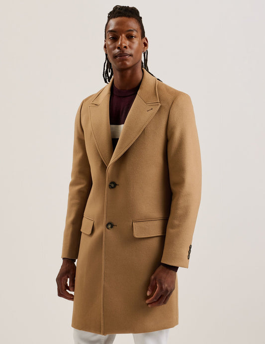 Ted Baker WILDING - Wool Coat TAN