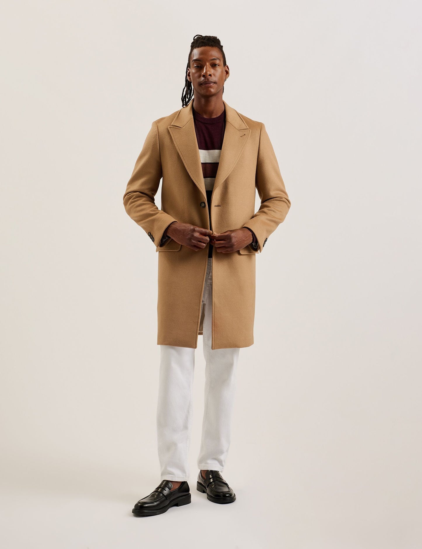 Ted Baker WILDING - Wool Coat TAN