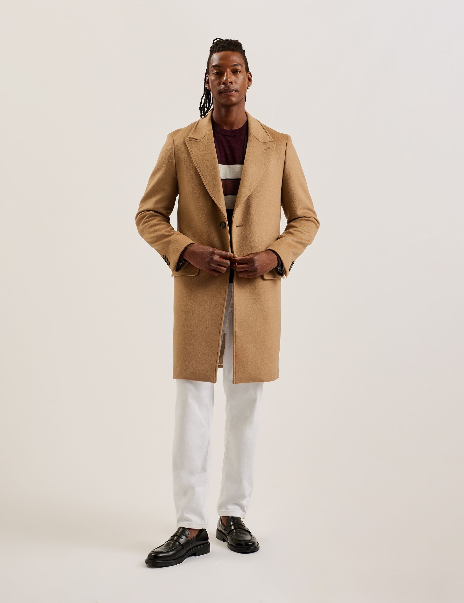 Ted Baker WILDING - Wool Coat TAN