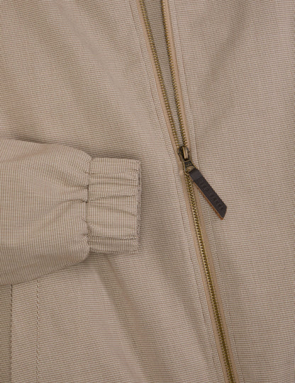 Ted Baker WINGATE Harrington Zip-Through Bomber Jacket TAN