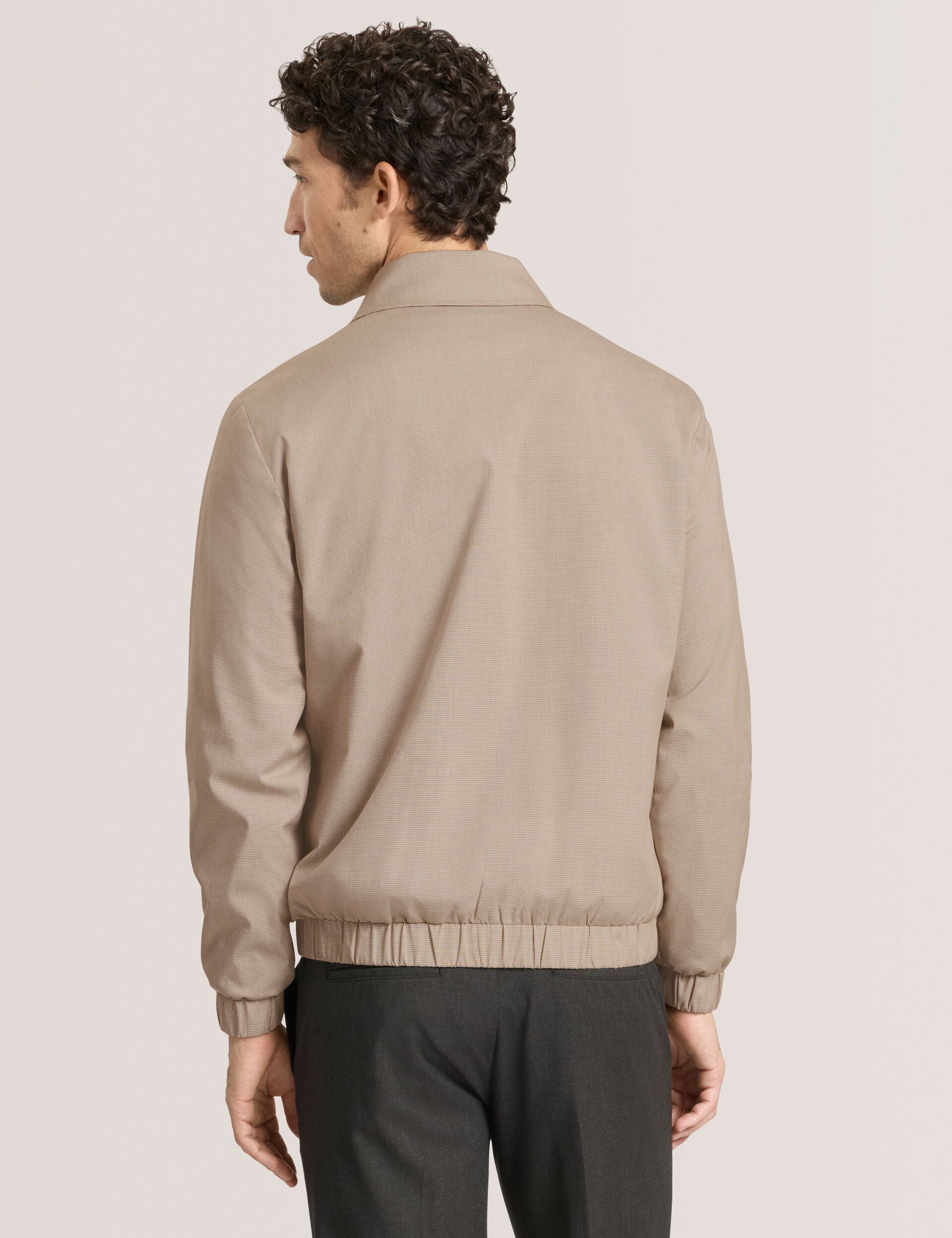 Ted Baker WINGATE Harrington Zip-Through Bomber Jacket TAN