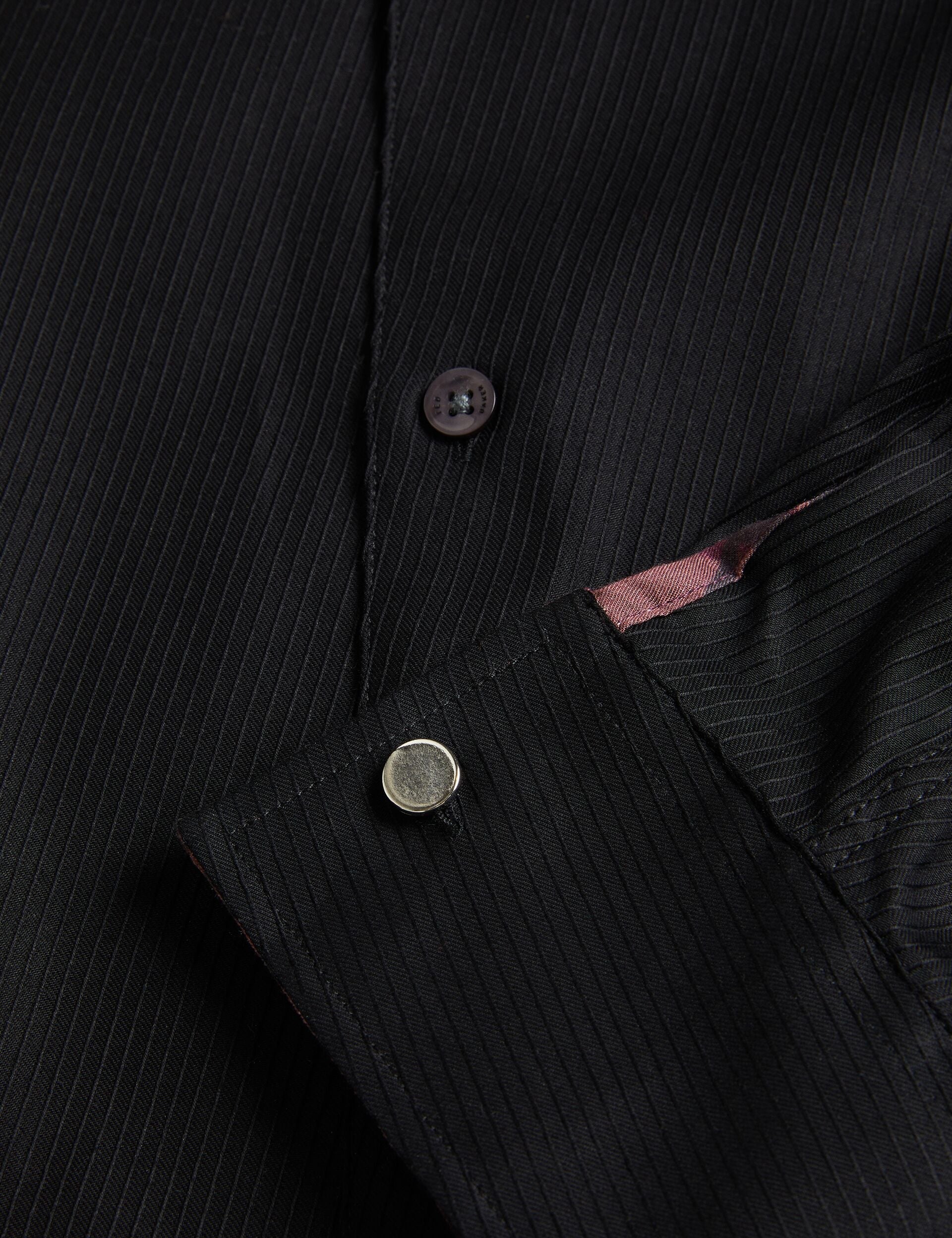 Ted Baker LECCE - Dress Shirt BLACK