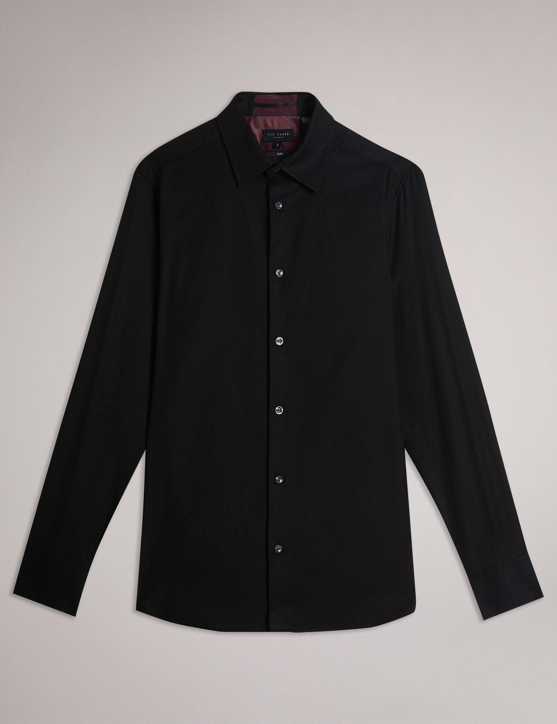 Ted Baker LECCE - Dress Shirt BLACK