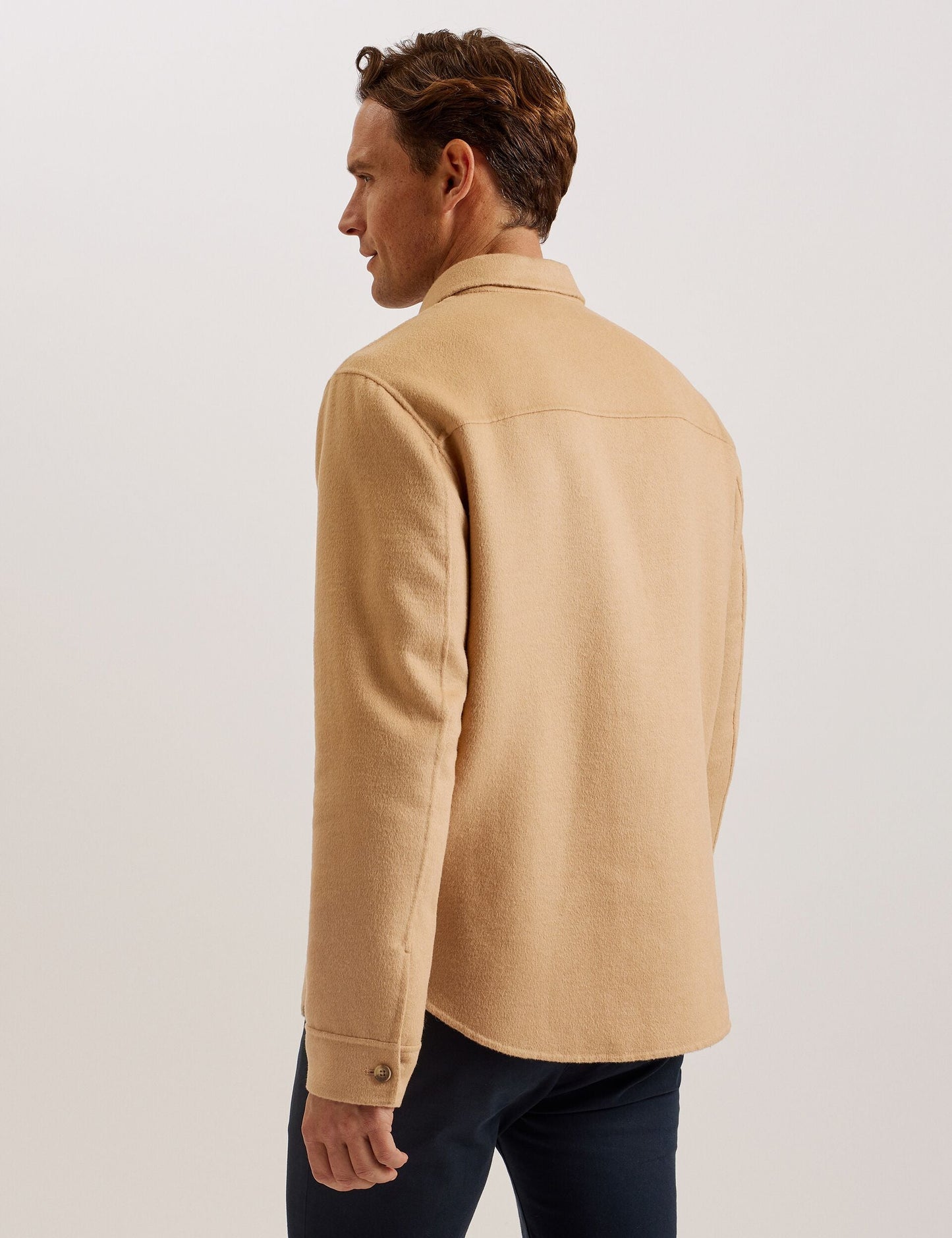 Ted Baker DALCH - Long Sleeve Shirt TAN